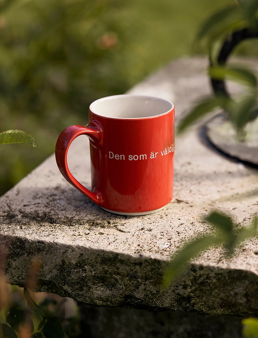 Design House Stockholm - Astrid Lindgren mug - kaffetassen - red - 4