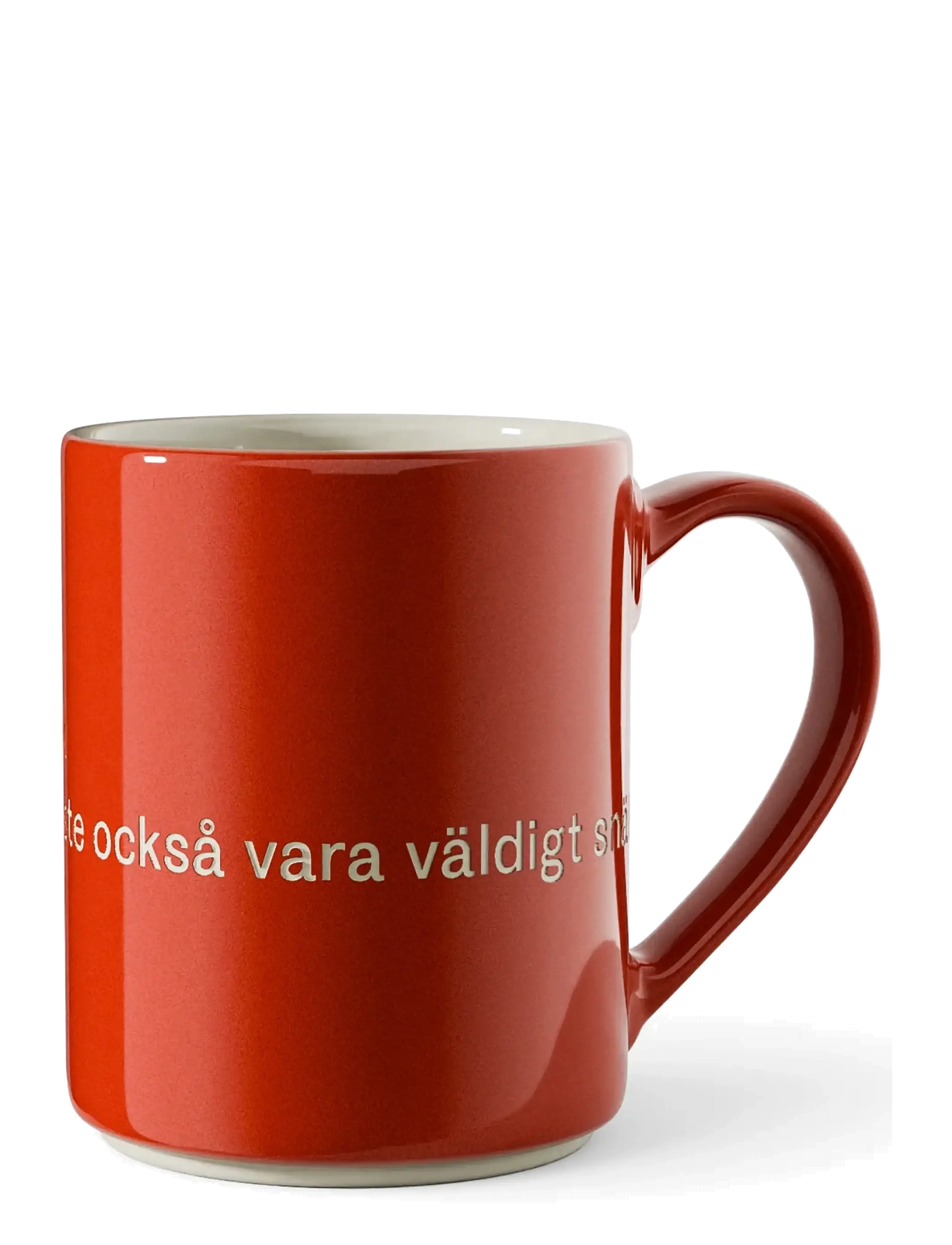 Design House Stockholm - Astrid  Lindgren mug - kaffekopper - red - 3