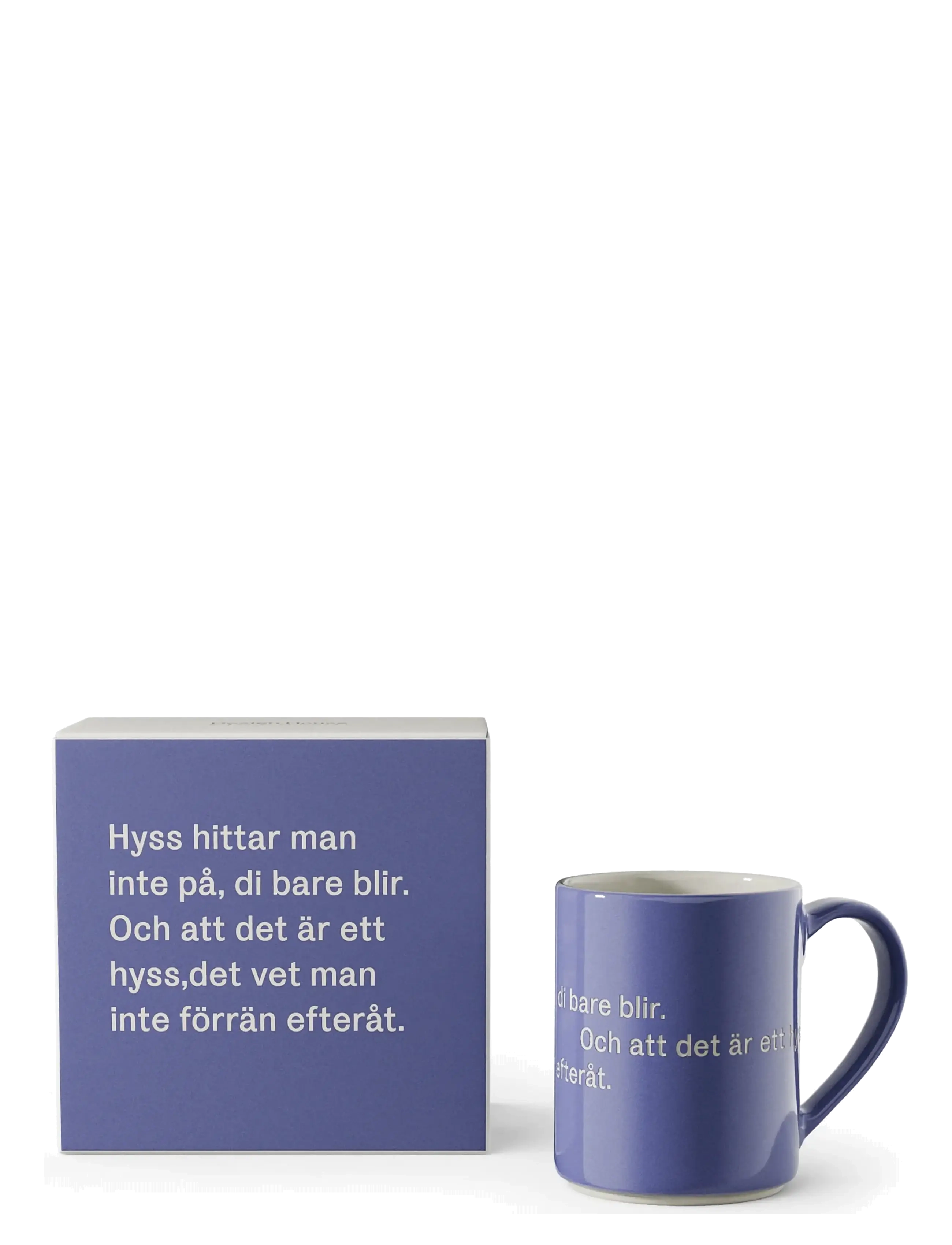 Design House Stockholm Astrid Lindgren Mug, Coffee Kop, Blå, Str: 35 CL