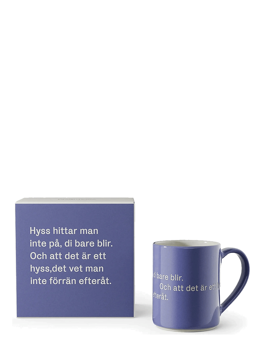 Design House Stockholm - Astrid Lindgren mug - kaffetassen - blue - 1