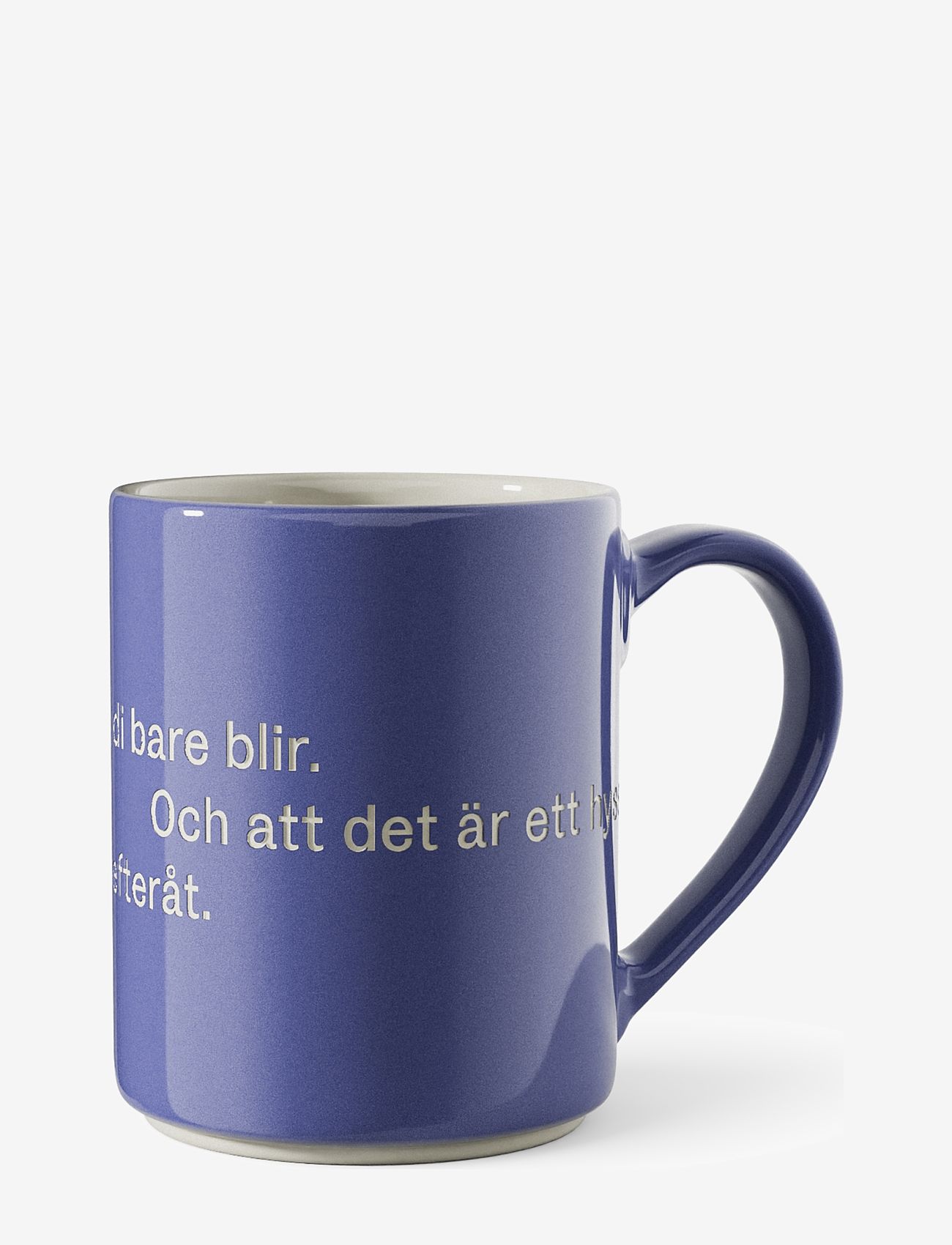 Design House Stockholm - Astrid  Lindgren mug - køb efter pris - blue - 1