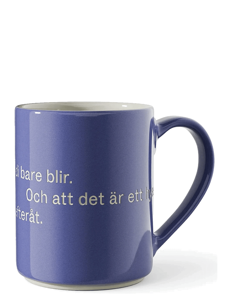 Design House Stockholm - Astrid Lindgren mug - kaffetassen - blue - 2