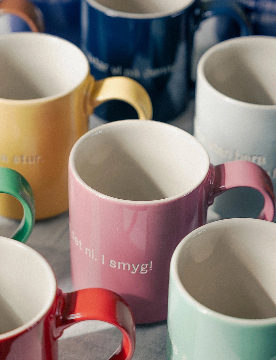 Design House Stockholm - Astrid Lindgren mug - kaffetassen - blue - 5