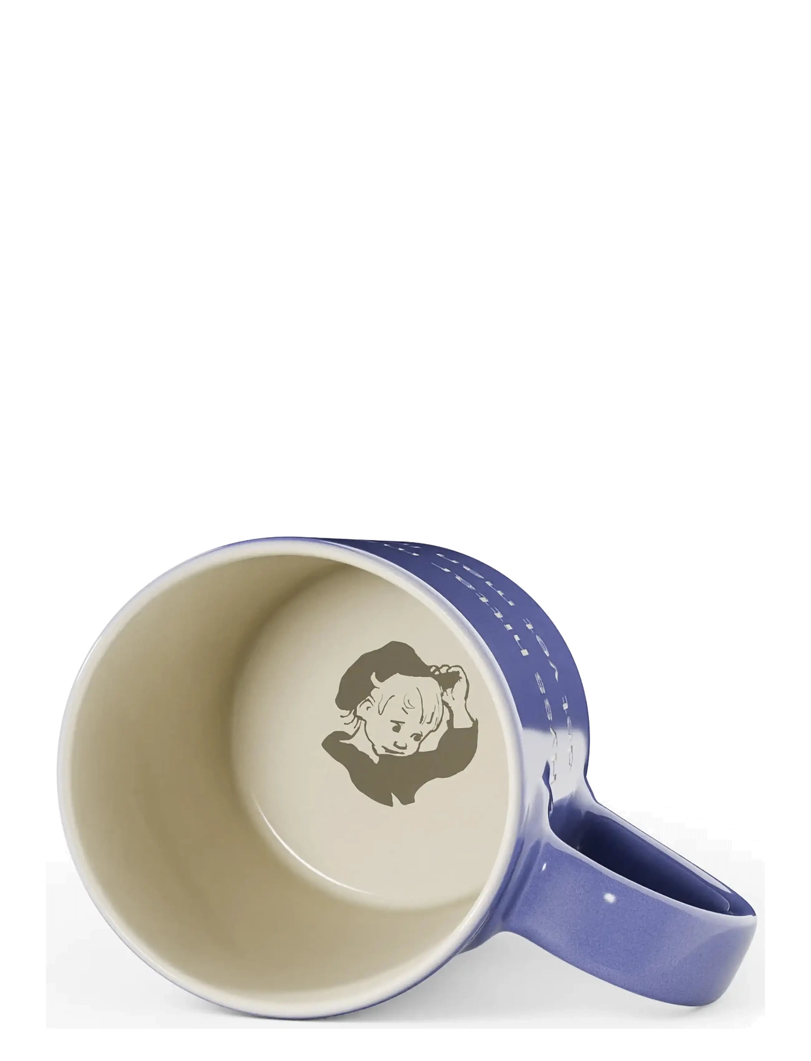 Design House Stockholm - Astrid  Lindgren mug - kaffekopper - blue - 3