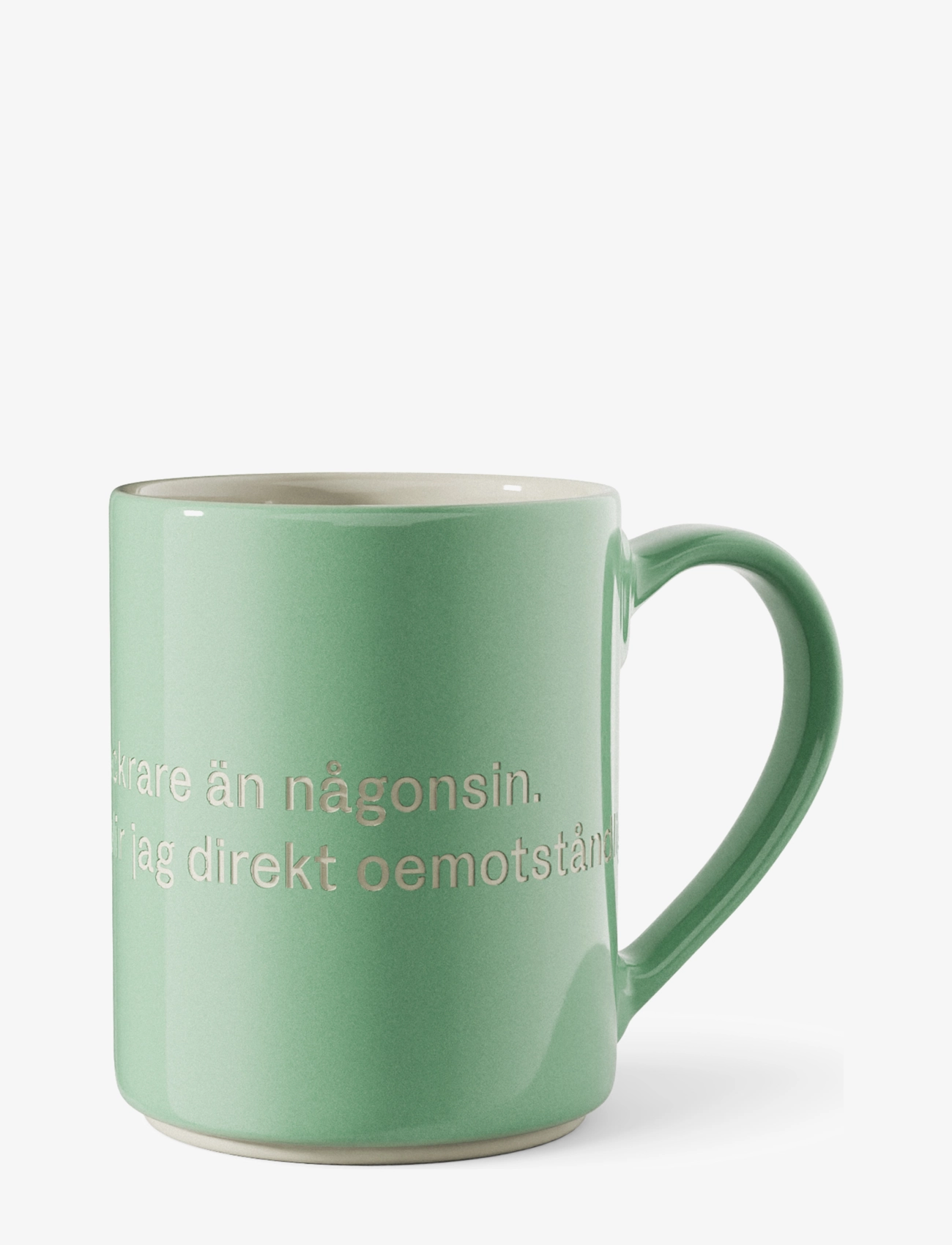 Design House Stockholm - Astrid  Lindgren mug - kaffekopper - mint green - 2
