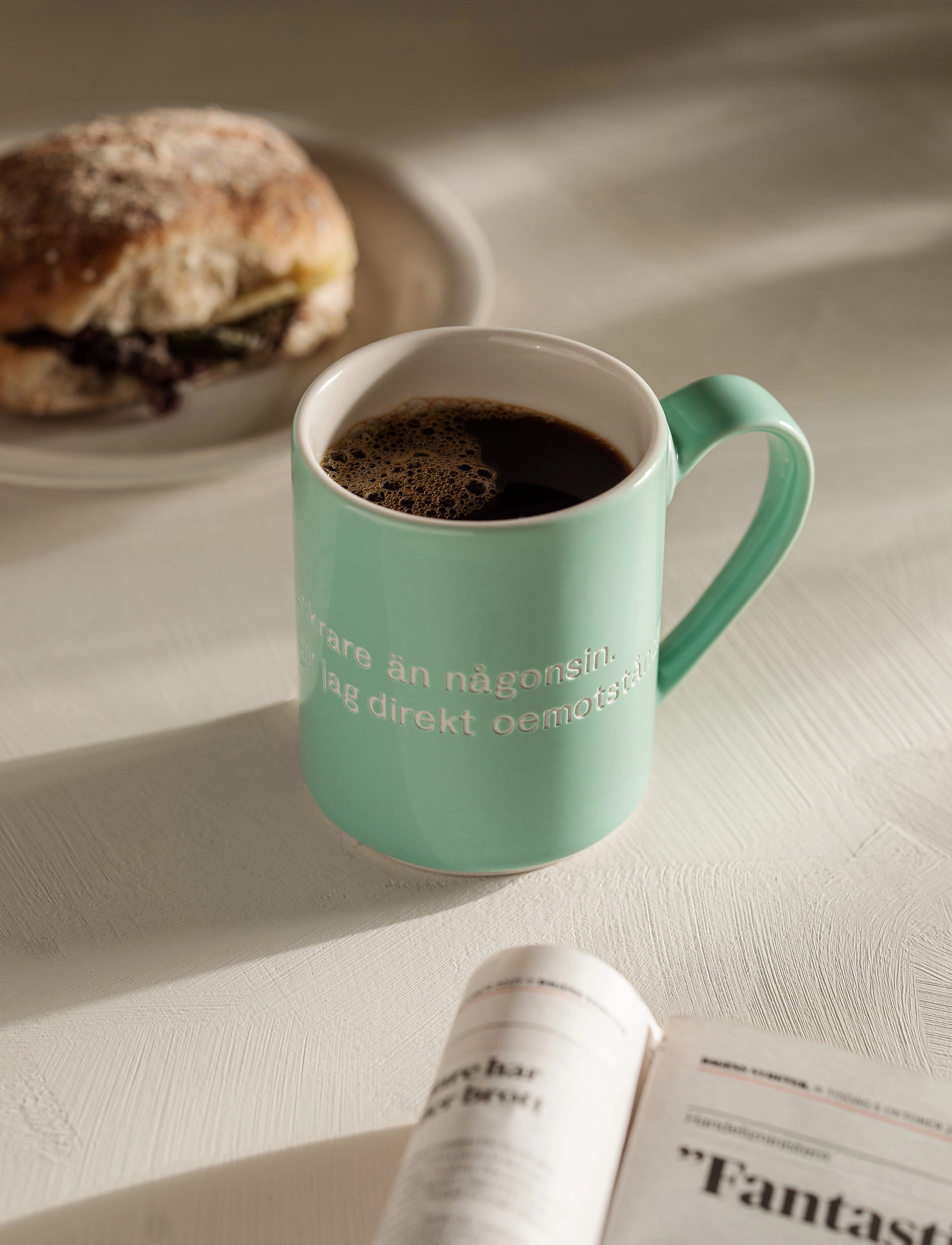 Design House Stockholm Astrid Lindgren Mug, 35 CL, Cups & Mugs, Grün - Coffee Cups, Homeware