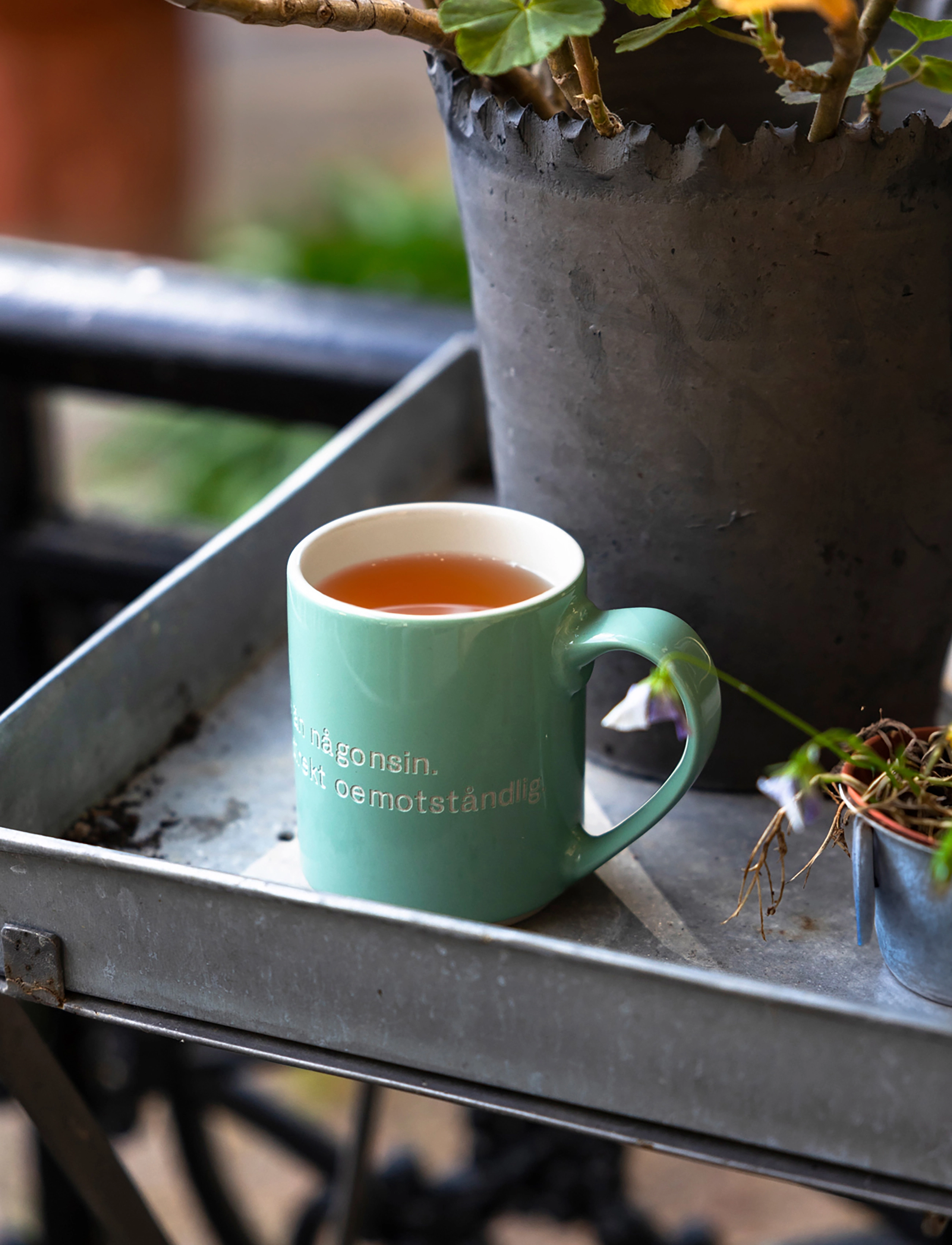 Design House Stockholm - Astrid  Lindgren mug - kaffekopper - mint green - 4