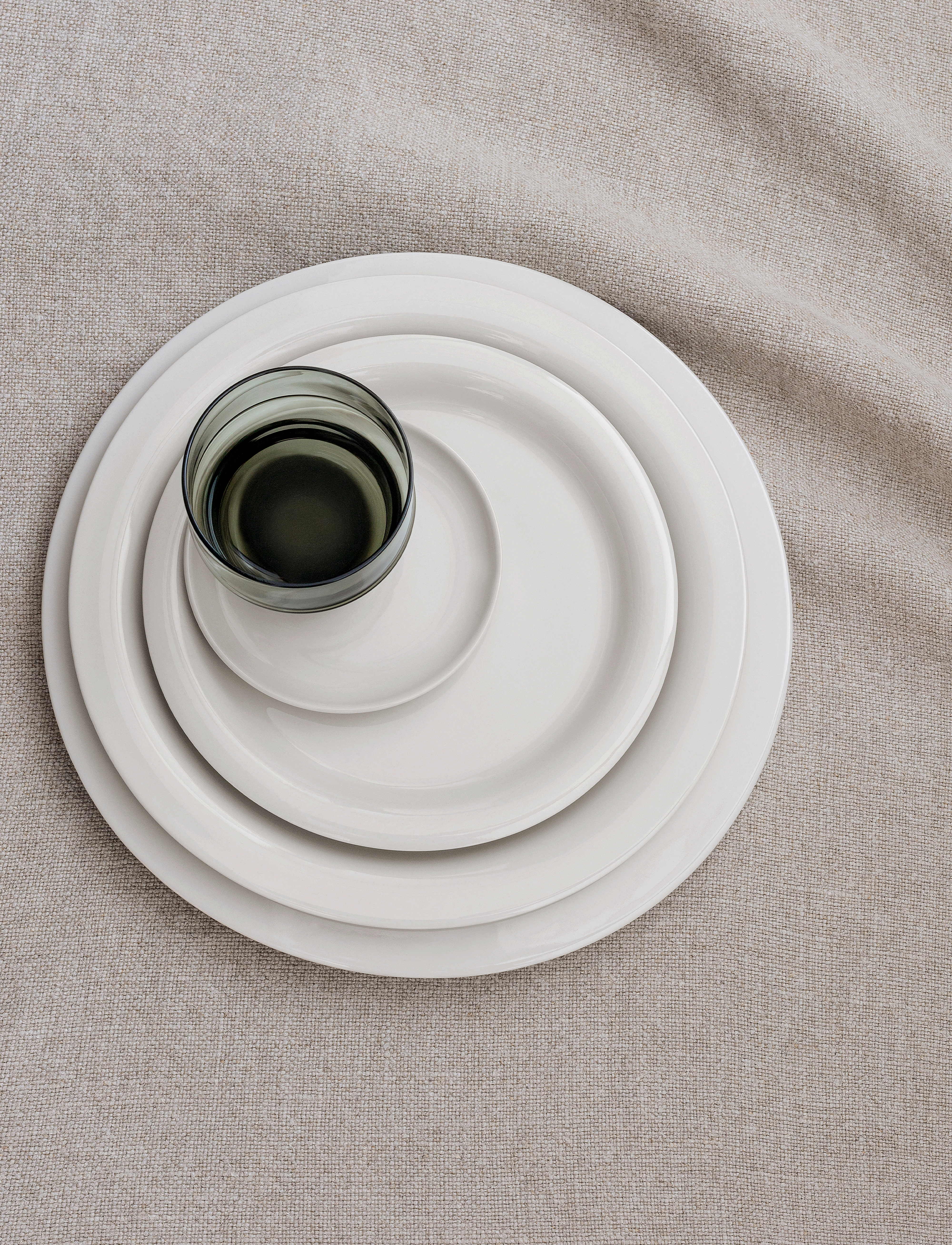 Design House Stockholm Sand Plate 12 Cm, Ø cm, Tableware, Creme - Plates, Homeware