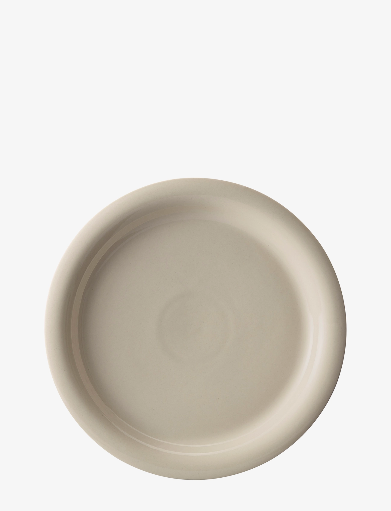Design House Stockholm Sand Plate 19 Cm, Dinner Plade, Hvid, Str: Ø 19 CM