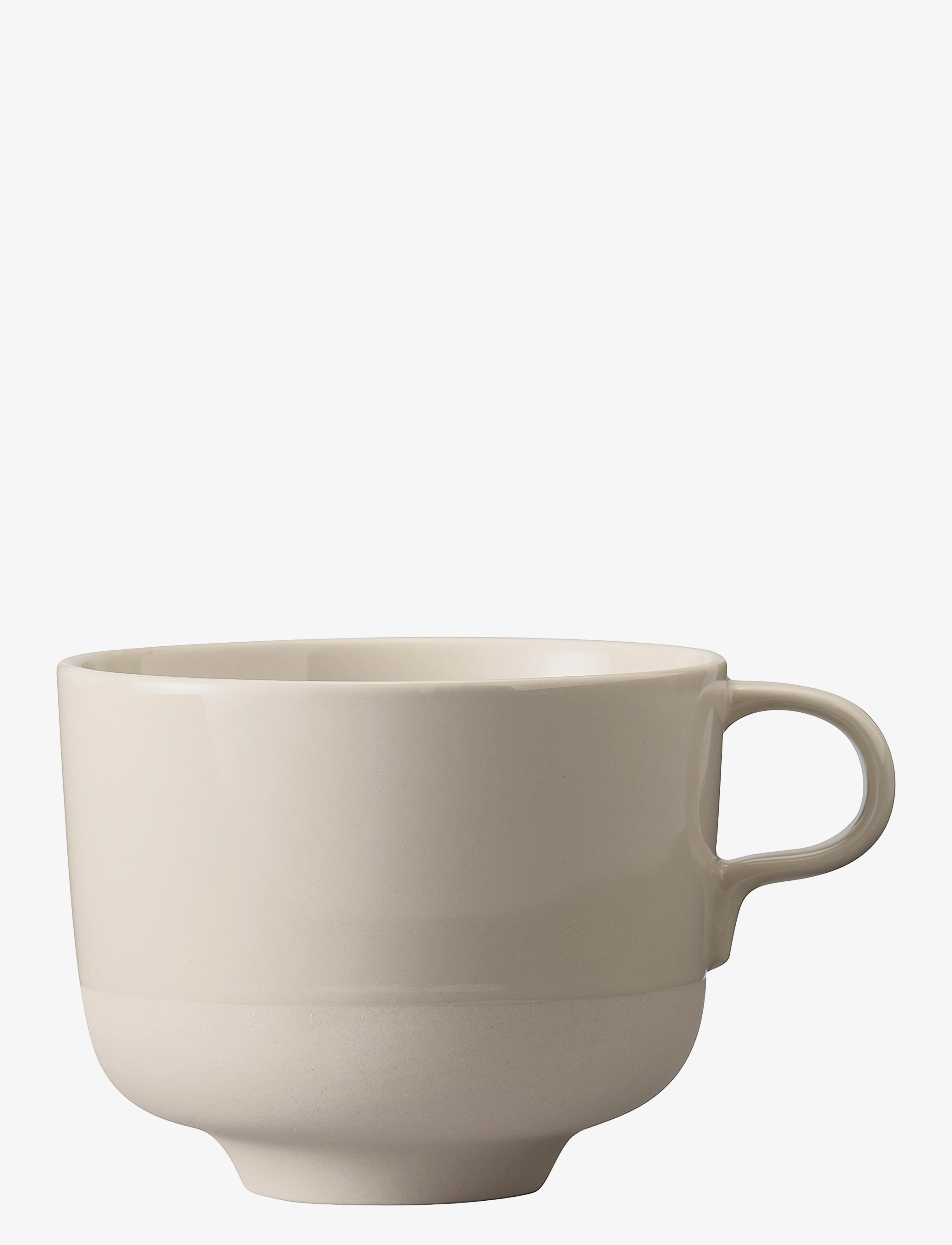 Design House Stockholm Sand Cup W. Handle, Coffee Kop, Beige, Str: 35 CL