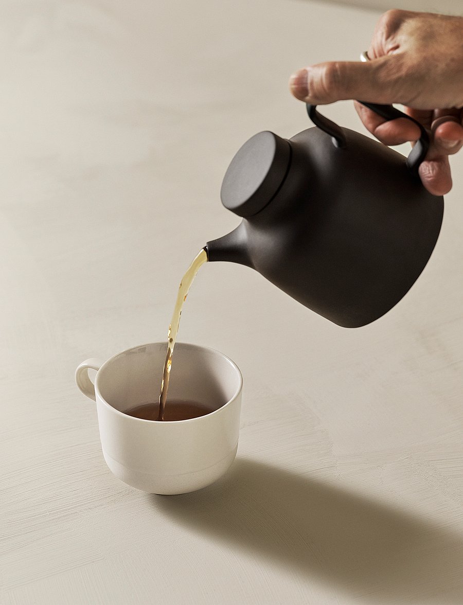 Design House Stockholm - Sand cup w. handle - kaffetassen - sand - 0