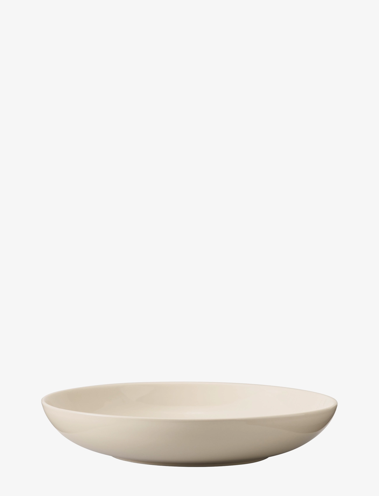 Design House Stockholm Sand Coupe Plate/ Low Bowl, Serving Skål, Creme, Str: Ø23CM