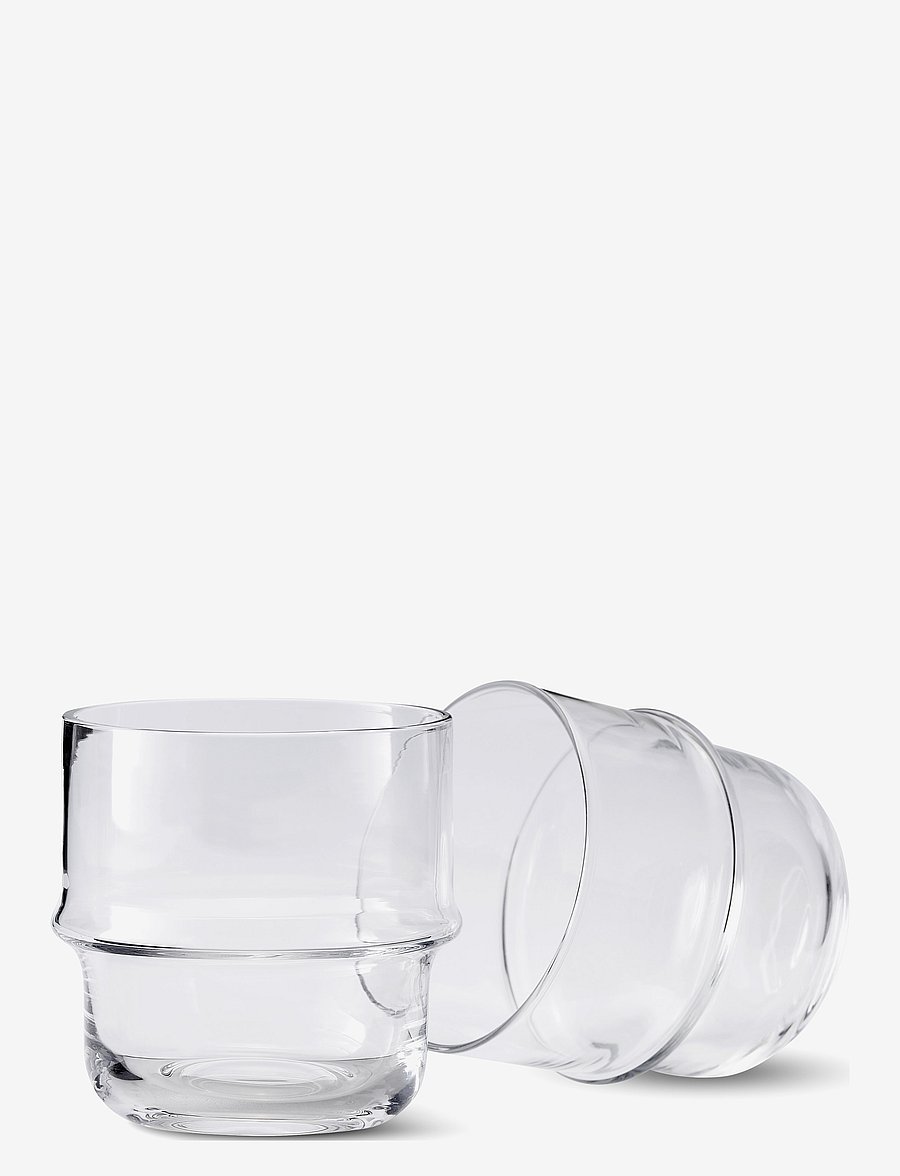 Design House Stockholm - Unda Glas 2 pack - trinkgläser - clear - 1