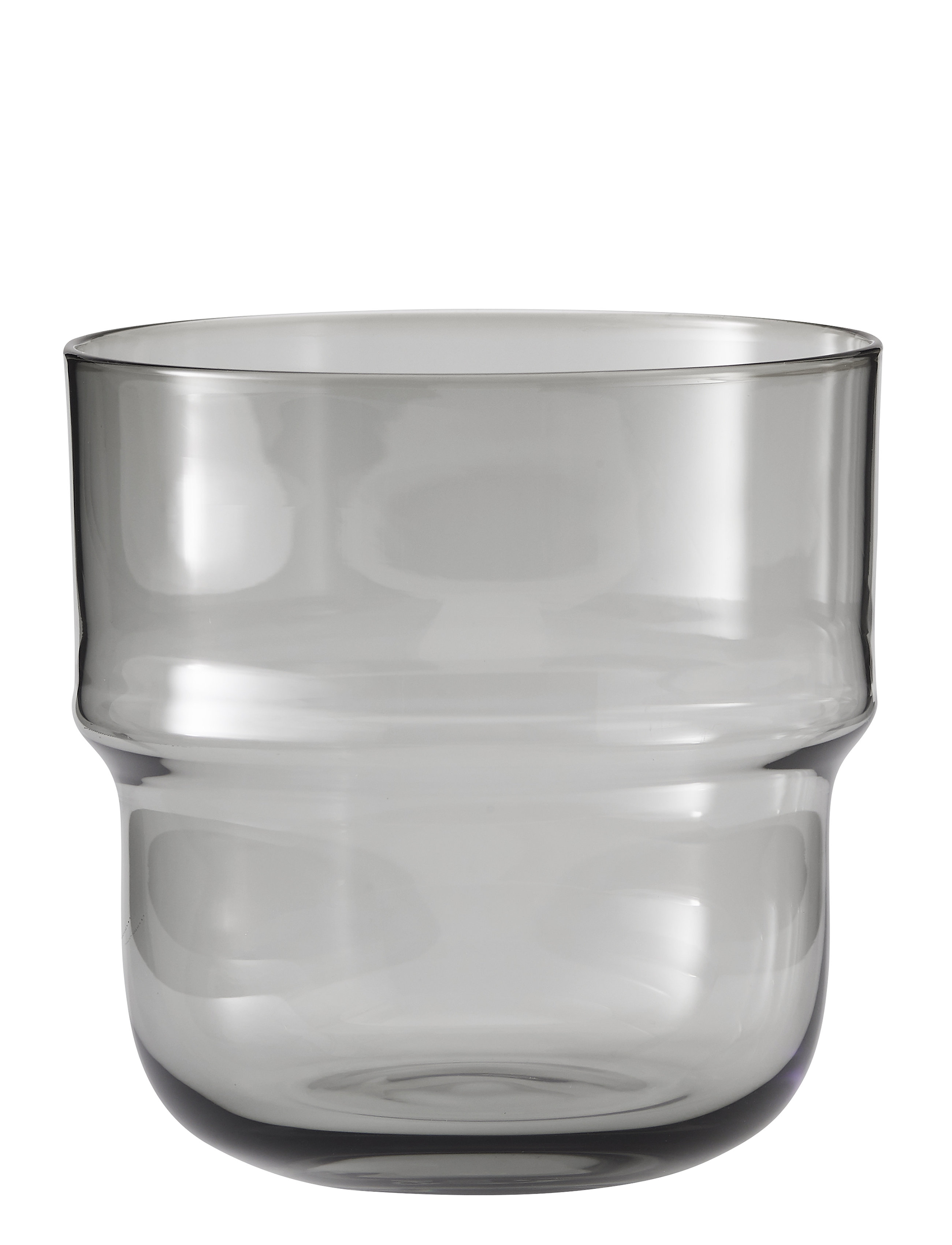 Design House Stockholm Unda Glas 2 Pack, 25 CL, Glass, Grau - Drinking Homeware