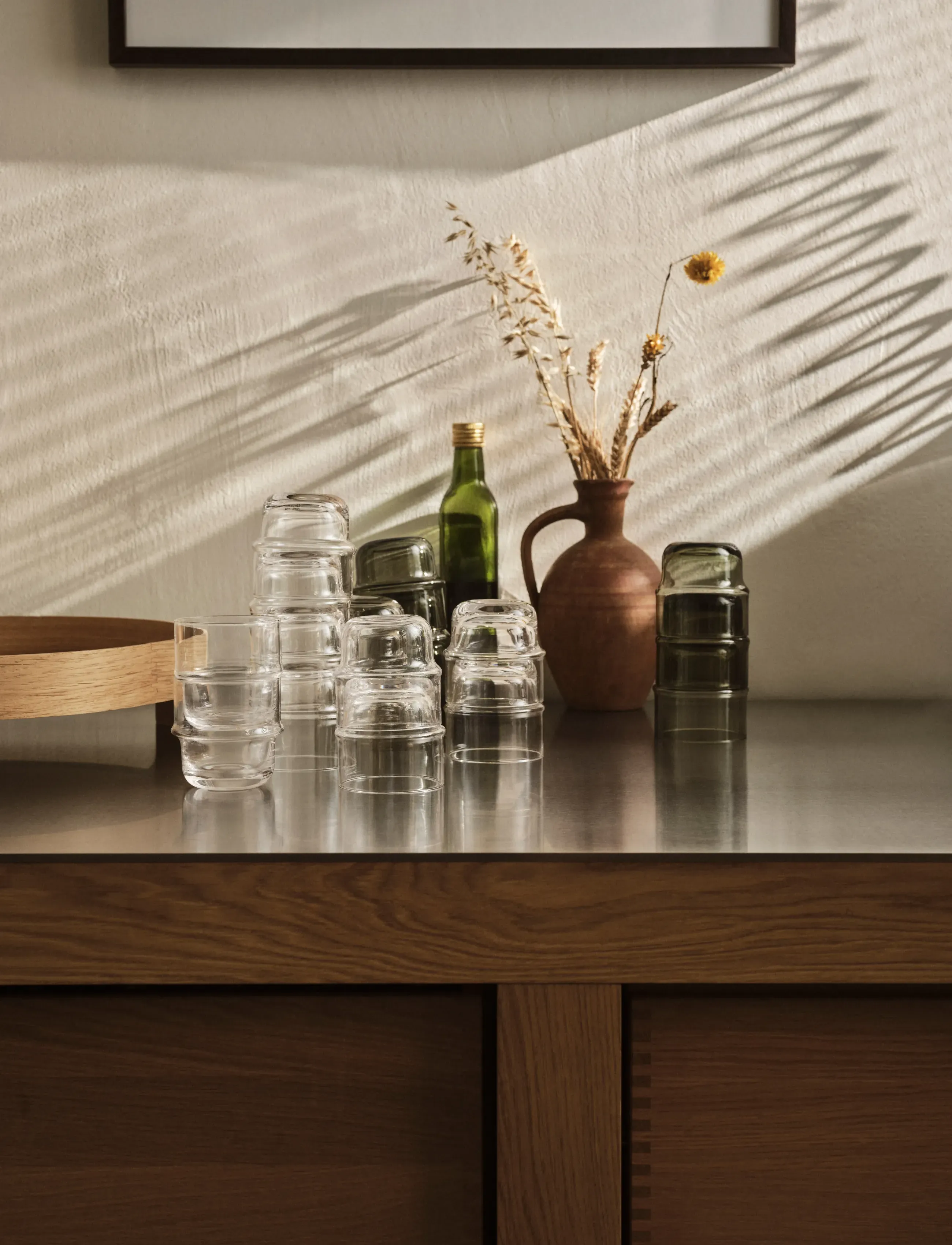 Design House Stockholm - Unda Glas 2 pack - trinkgläser - grey - 3