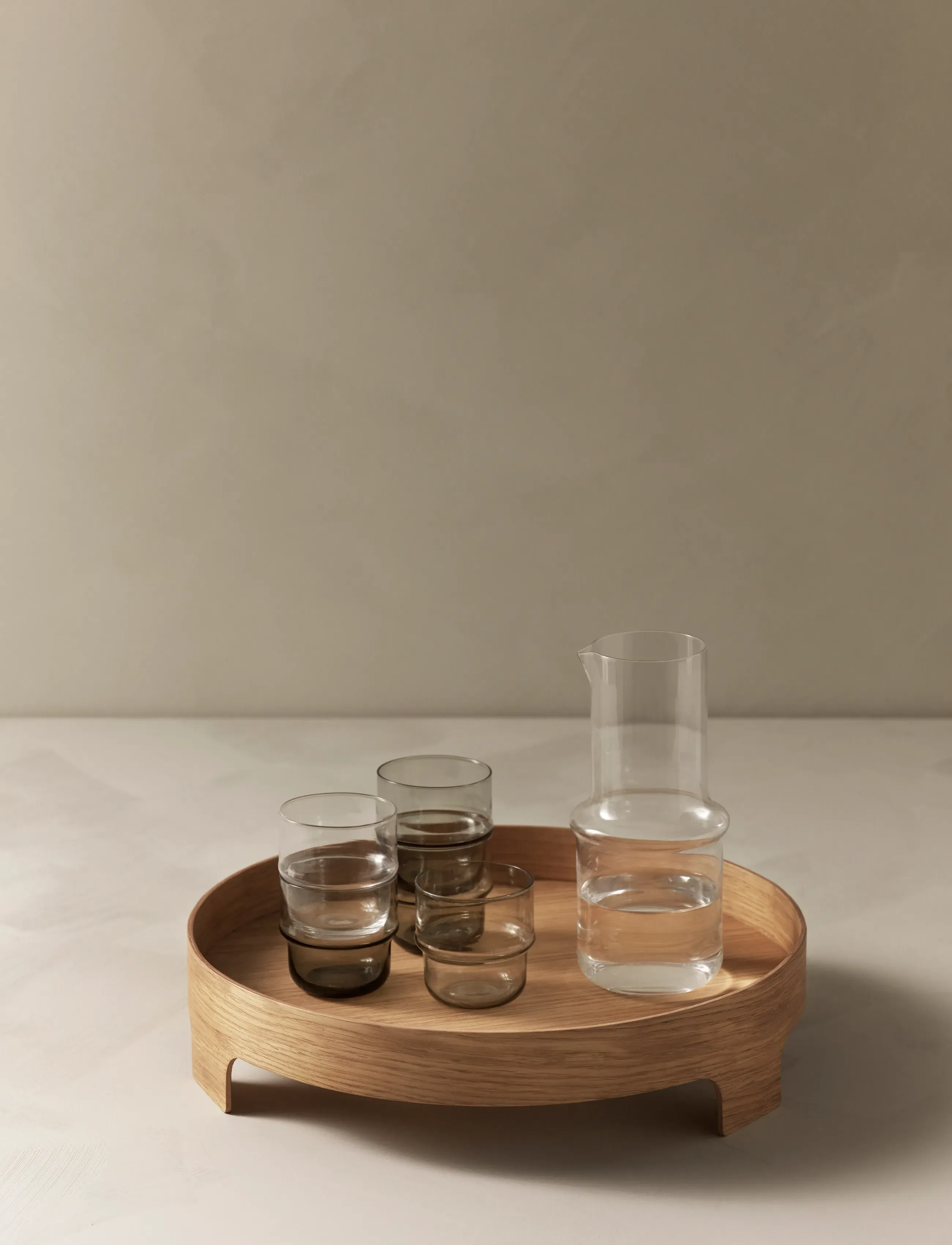 Design House Stockholm - Unda Glas 2 pack - trinkgläser - grey - 5