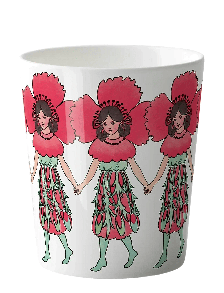 Design House Stockholm - Poppy Mug - kavos puodeliai - multi - 1