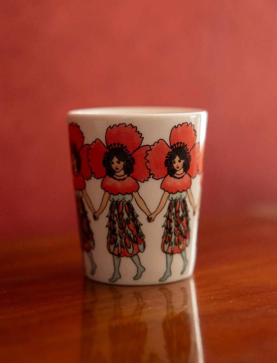 Design House Stockholm - Poppy Mug - kavos puodeliai - multi - 3