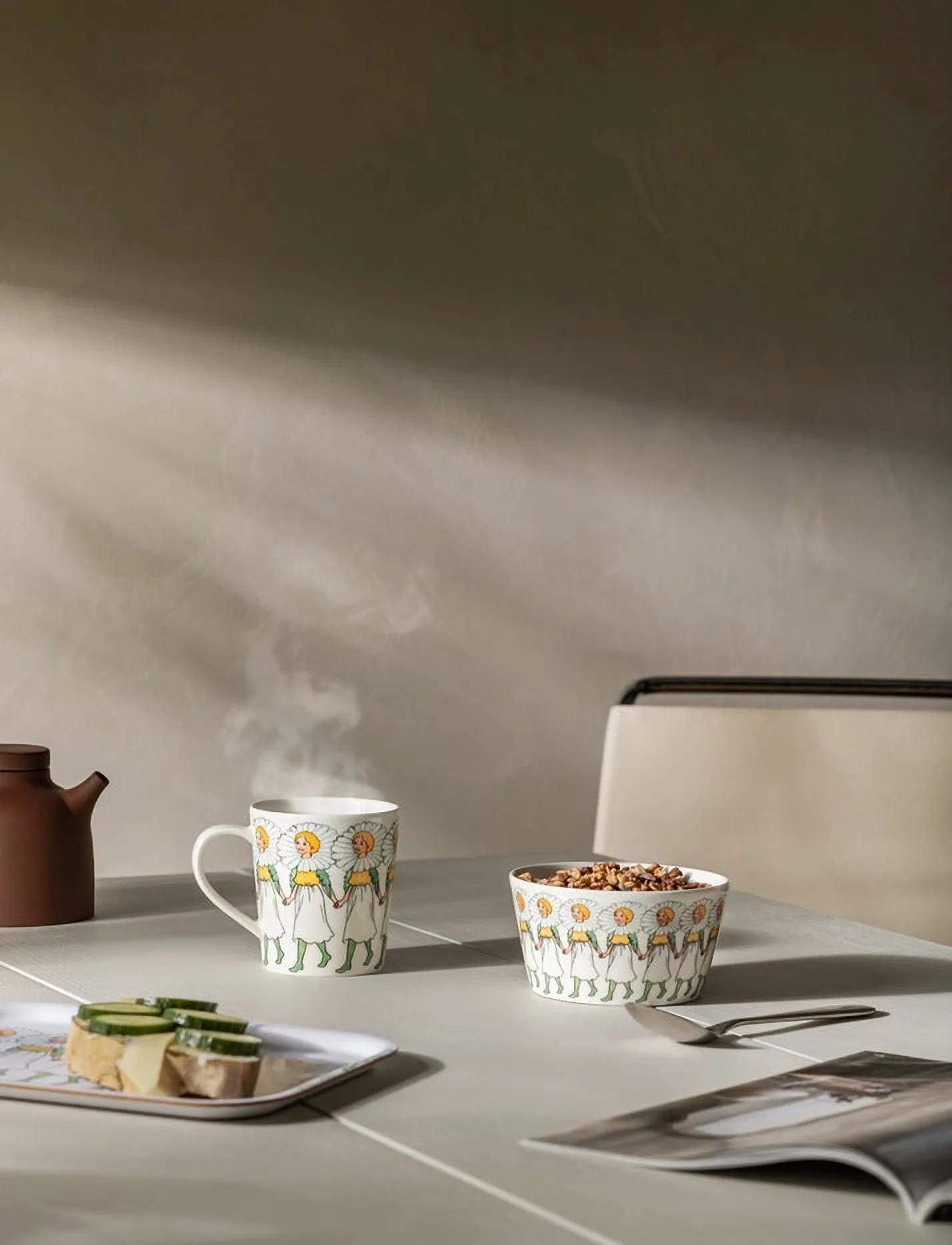 Design House Stockholm - Marguerite Tray - serveringsbakker - multi - 2