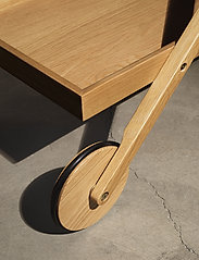 Design House Stockholm - Exit Tea Trolley - tables - oak - 4