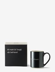 Design House Stockholm - Astrid Lindgren mug - laagste prijzen - black - 0