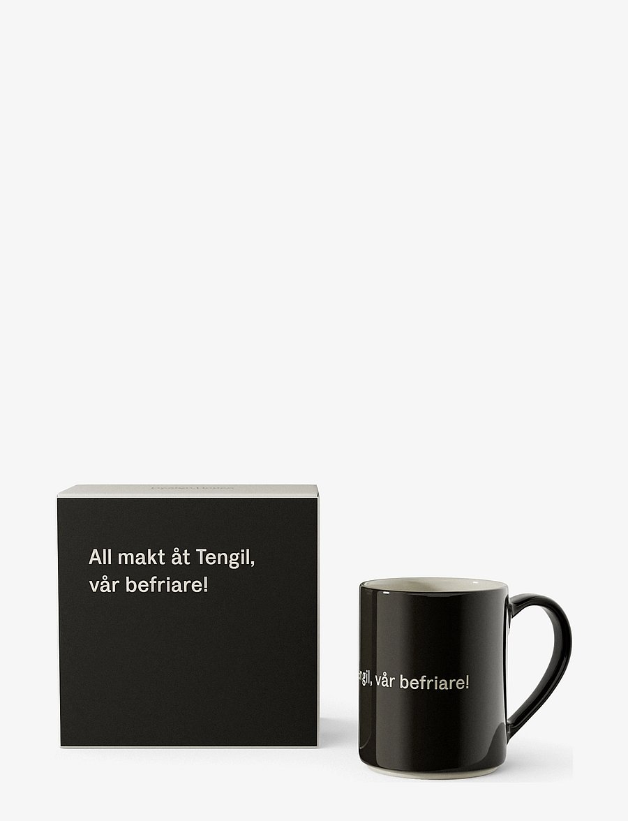 Design House Stockholm - Astrid Lindgren mug - kaffetassen - black - 1