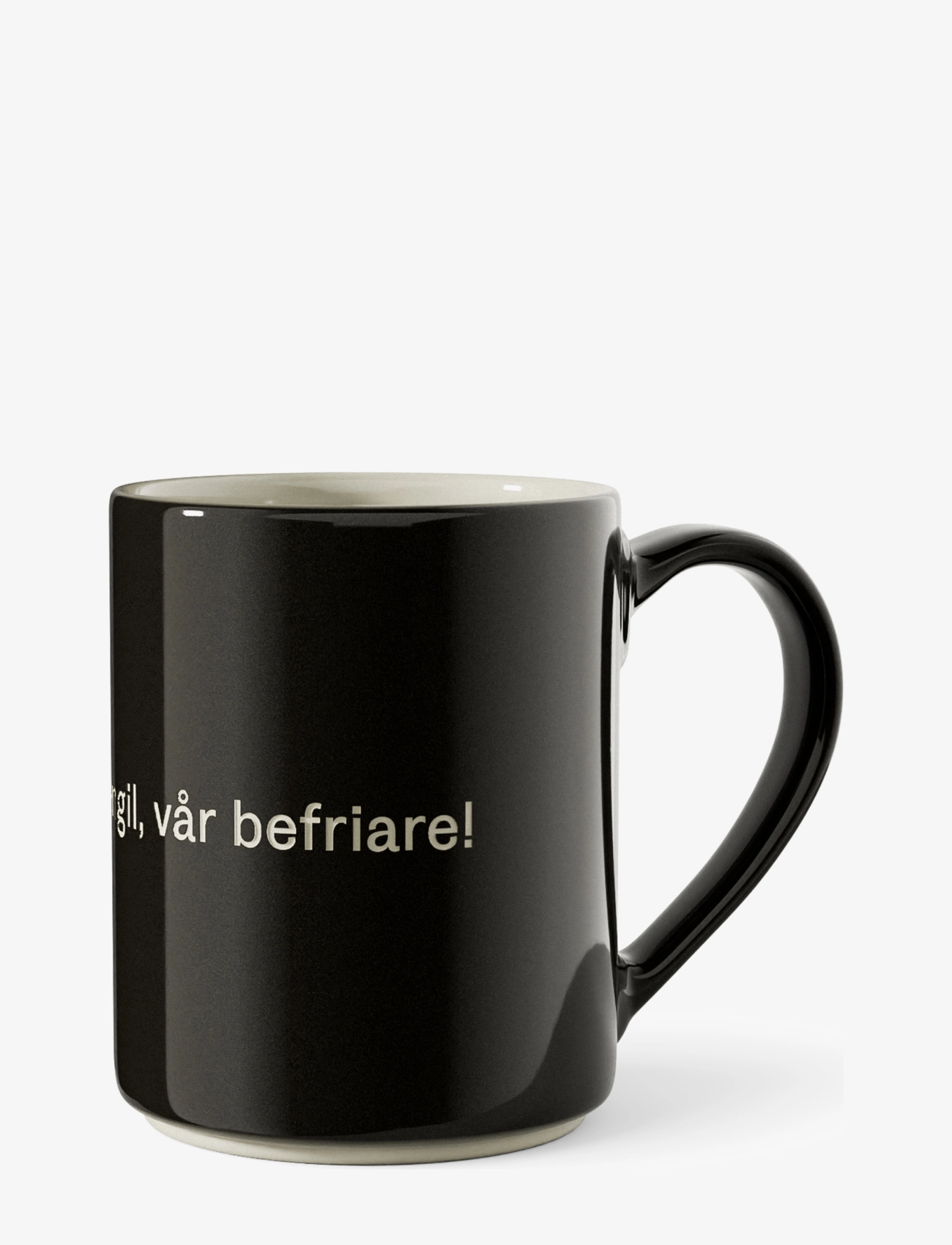 Design House Stockholm - Astrid Lindgren mug - kaffekopper - black - 2