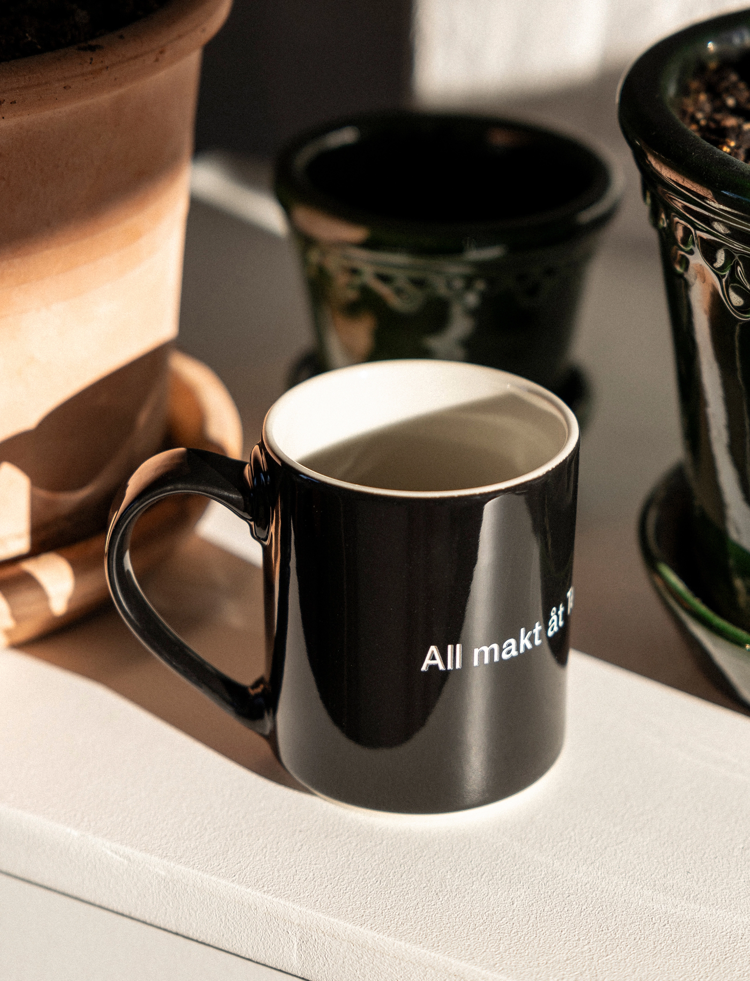 Design House Stockholm - Astrid Lindgren mug - kaffekopper - black - 4