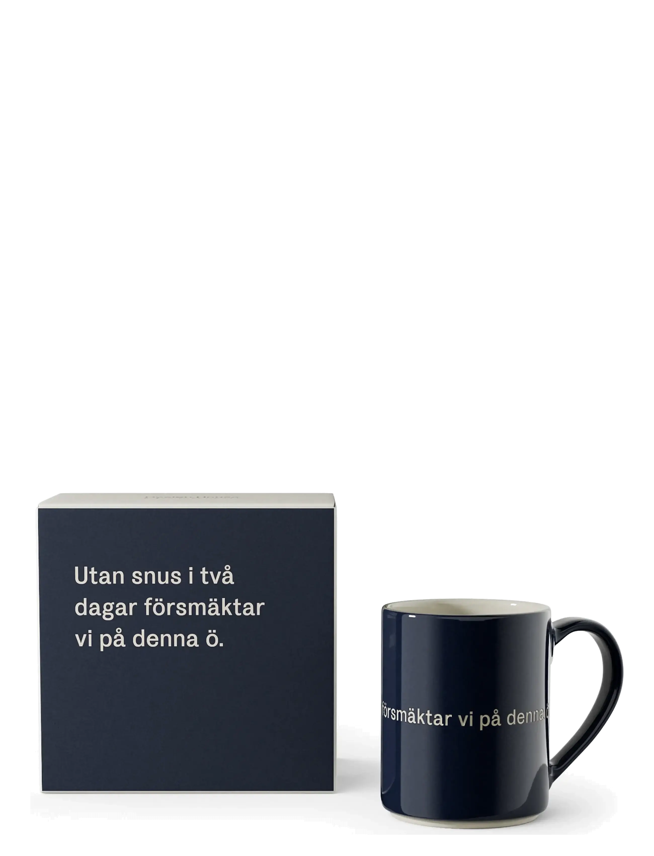 Design House Stockholm Astrid Lindgren Mug, Coffee Kop, Blå, Str: 35 CL