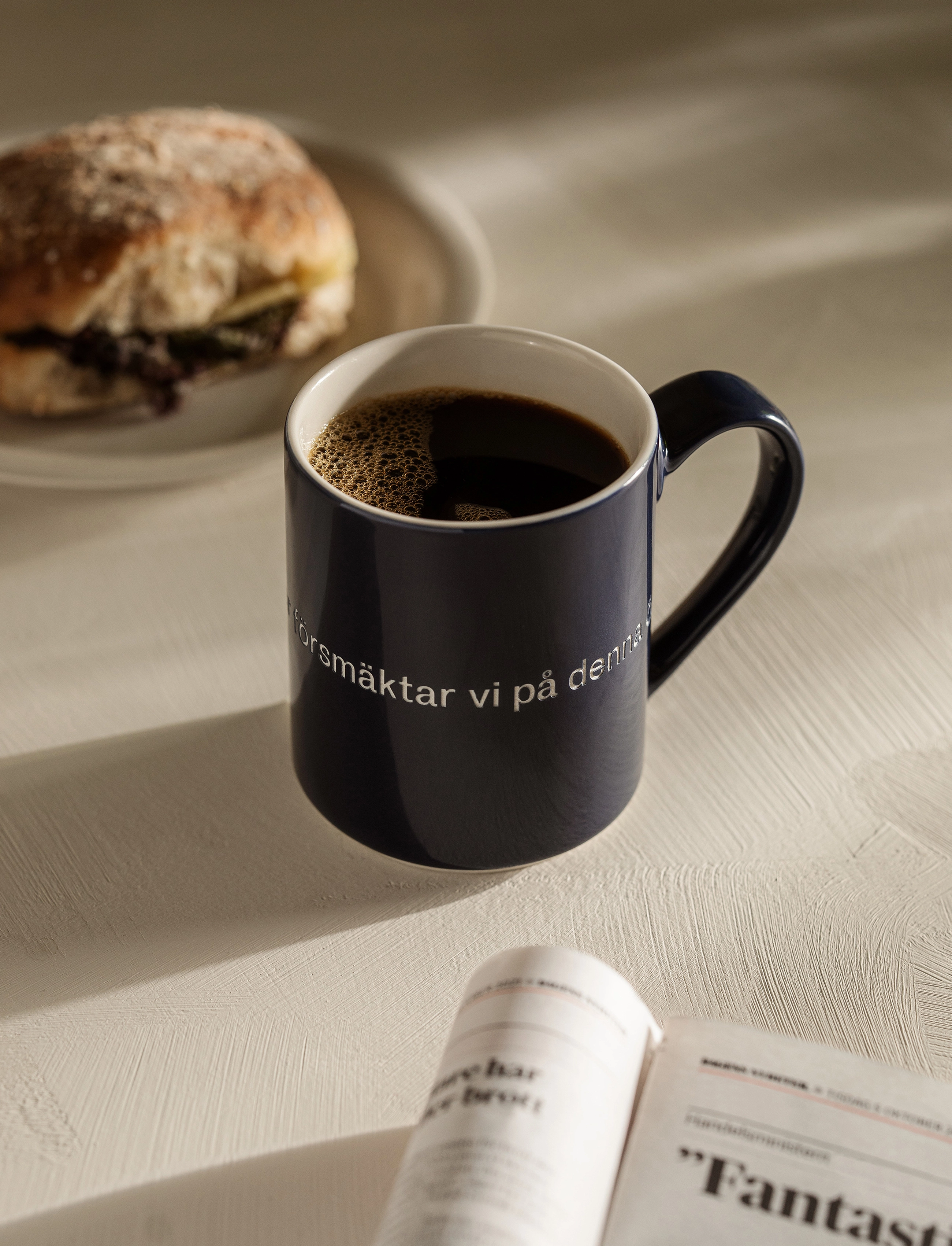 Design House Stockholm Astrid Lindgren Mug, 35 CL, Cups & Mugs, Blau - Coffee Cups, Homeware