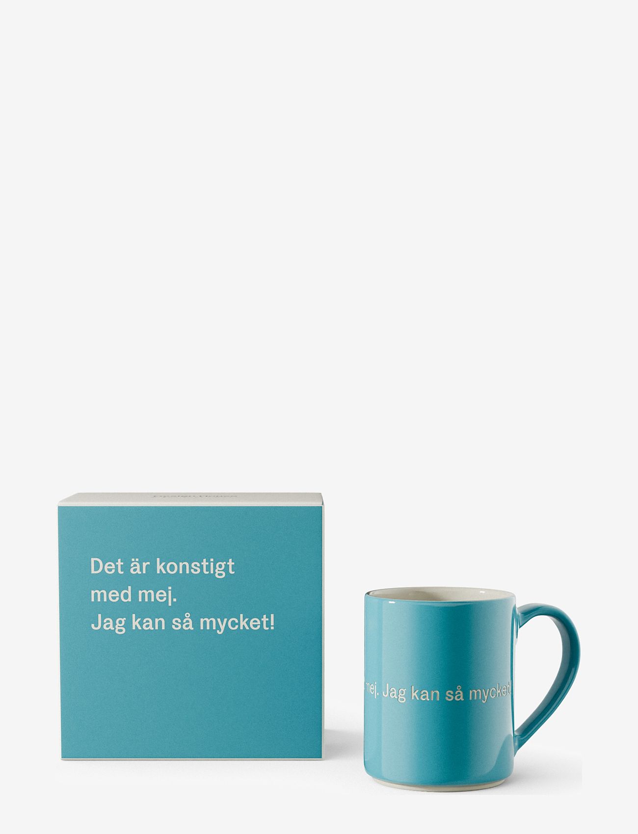 Design House Stockholm - Astrid Lindgren mug - kaffekoppar - blue - 1