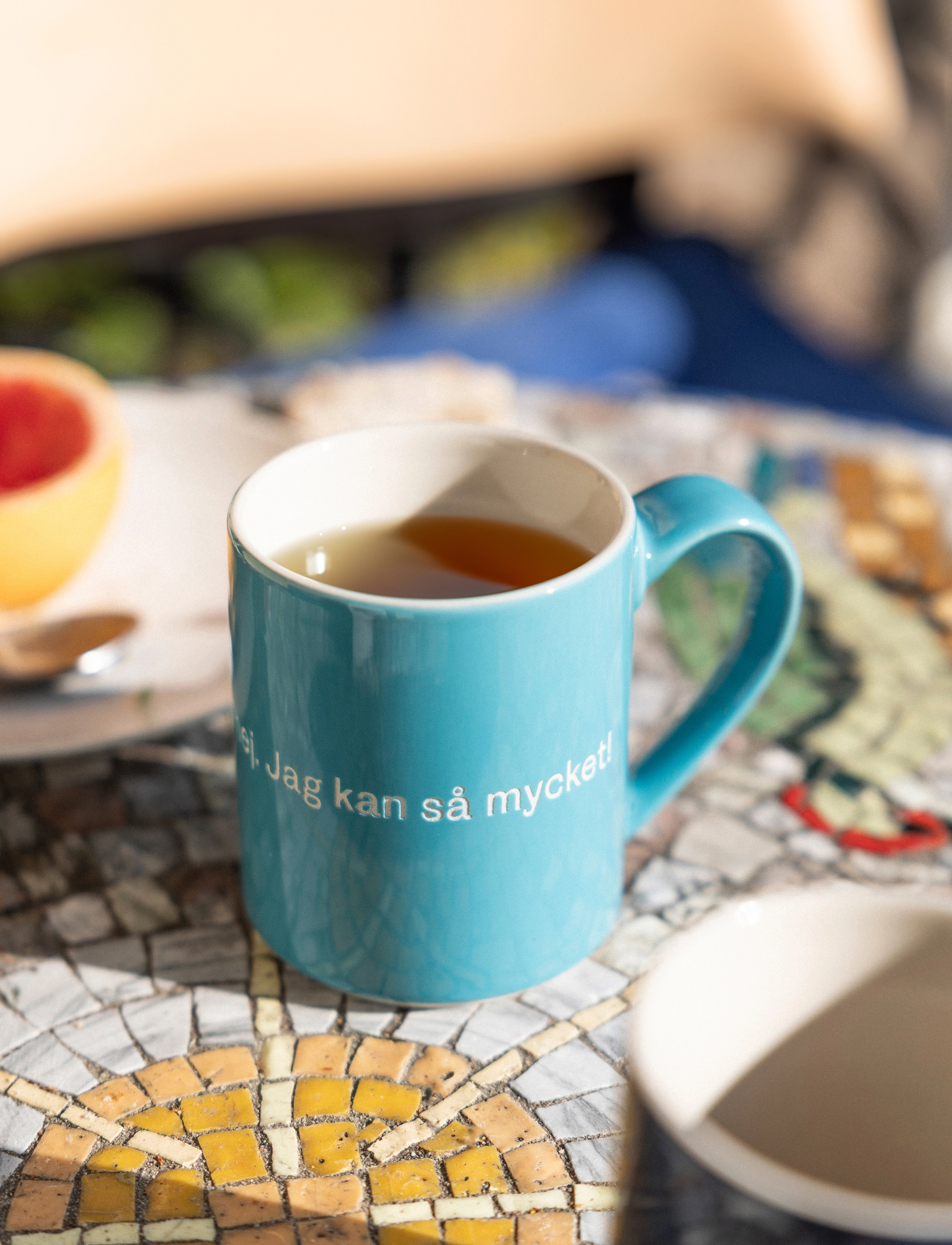 Design House Stockholm - Astrid Lindgren mug - kaffekopper - blue - 5