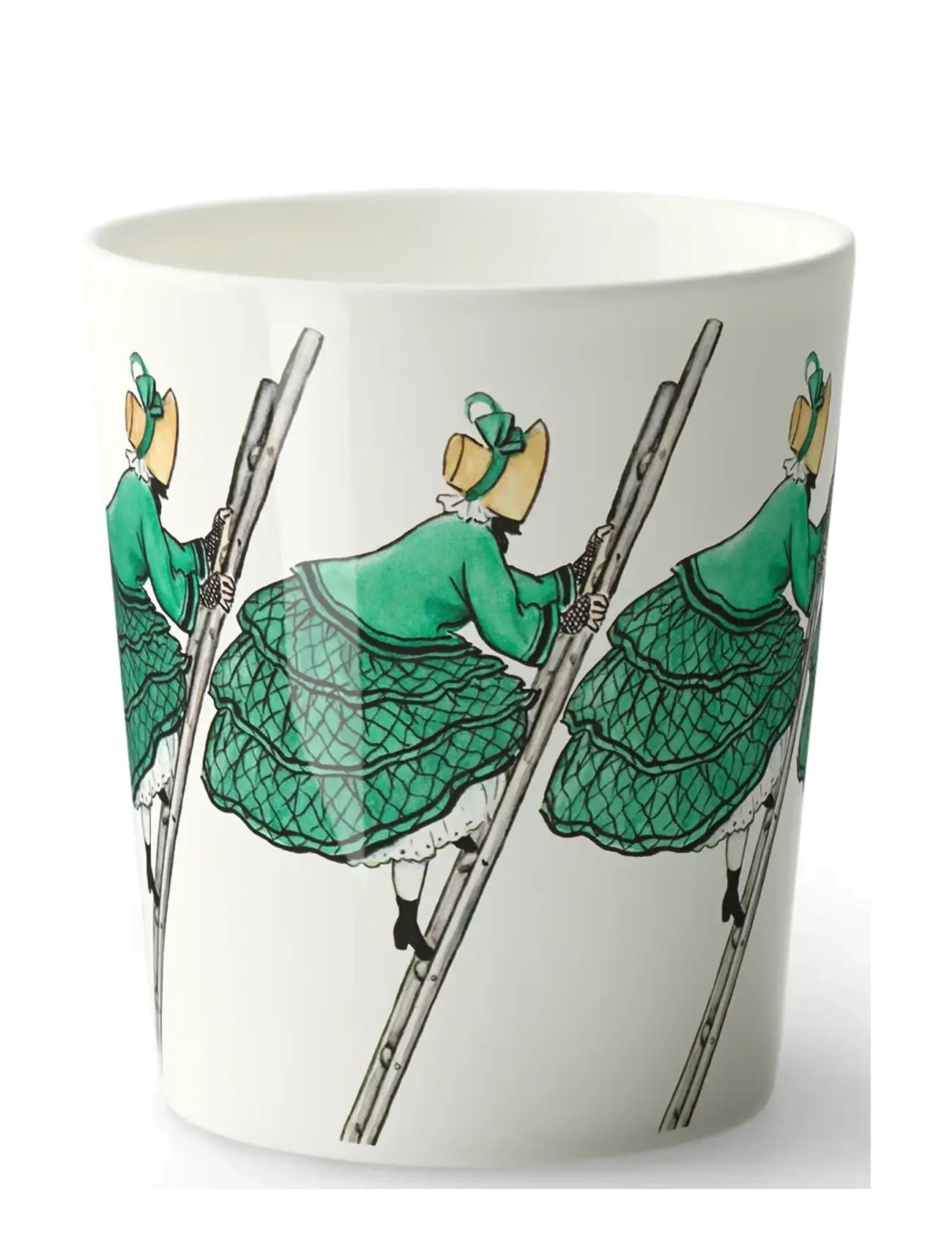 Design House Stockholm Aunt Green Mug, Coffee Kop, Grøn, Str: 28 CL
