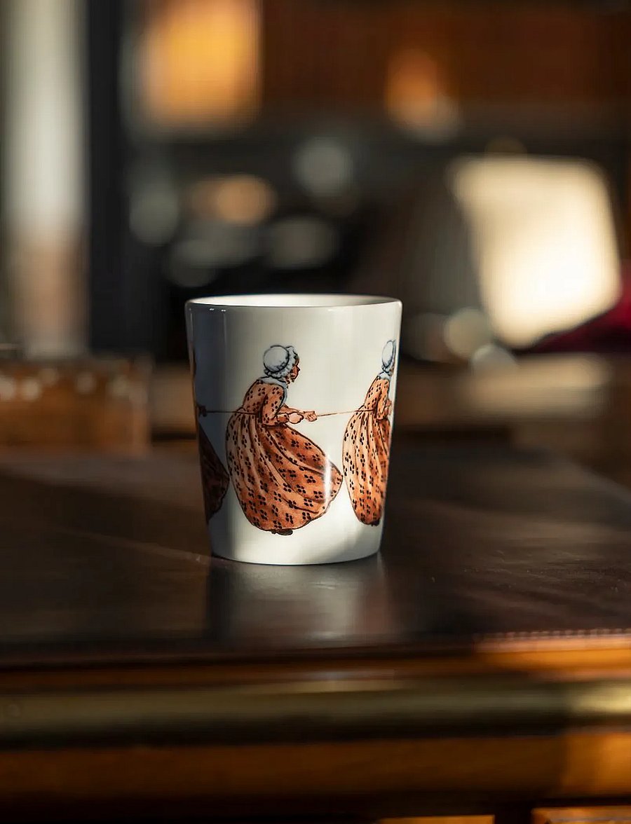 Design House Stockholm - Aunt Brown Mug - kavos puodeliai - multi - 3