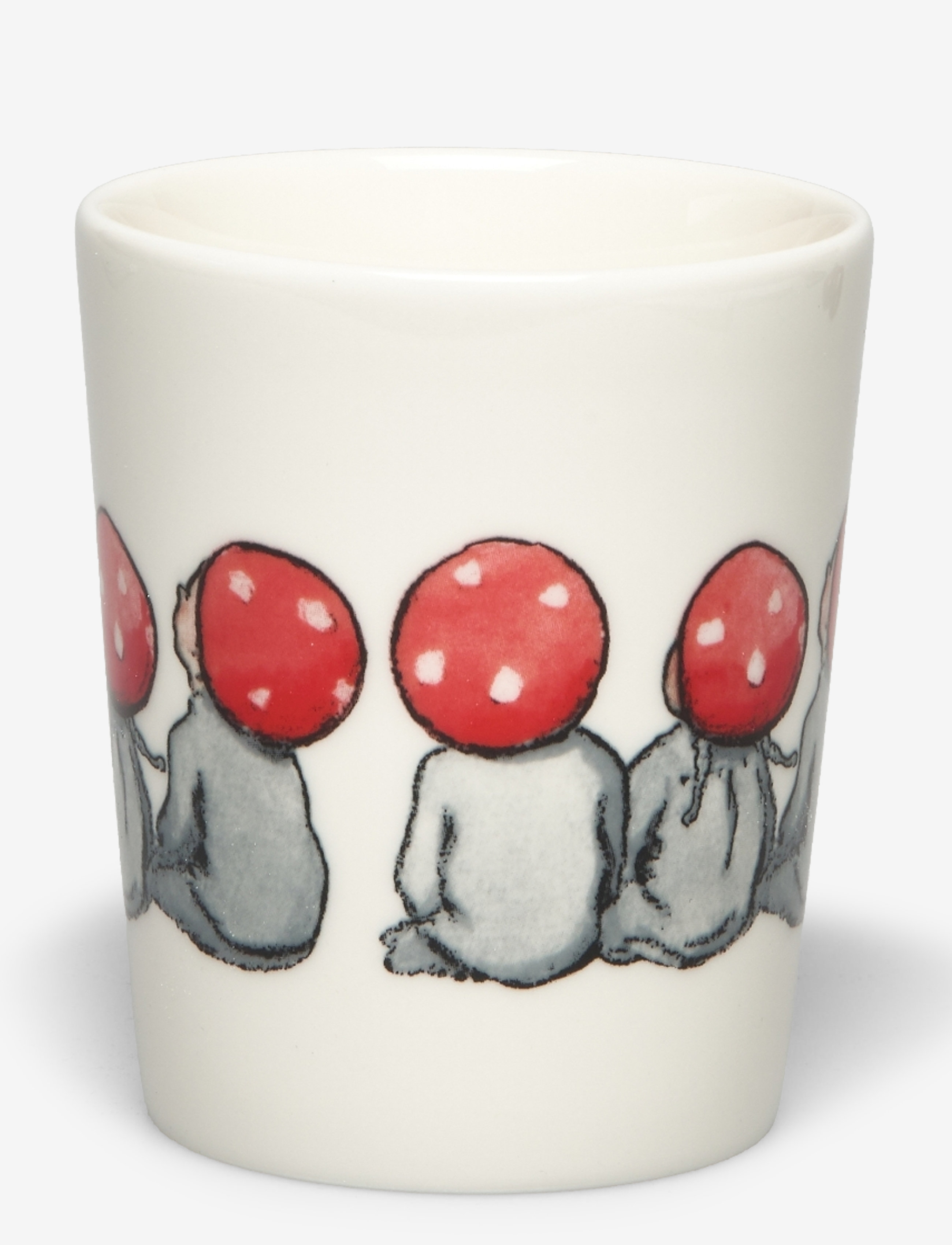 Design House Stockholm Children of the Forest Mug - Krus & Kopper - WHITE / multi