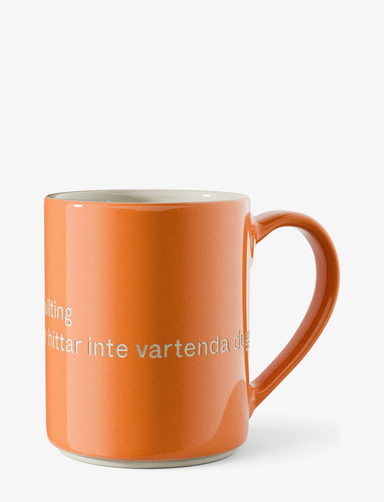 Design House Stockholm - Astrid Lindgren mug - kaffekopper - orange - 2