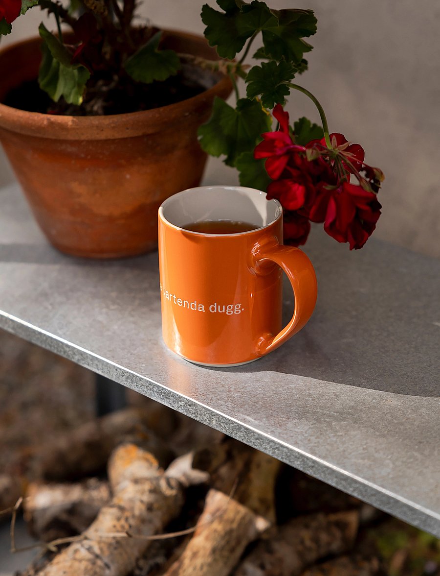 Design House Stockholm - Astrid Lindgren mug - kaffetassen - orange - 4