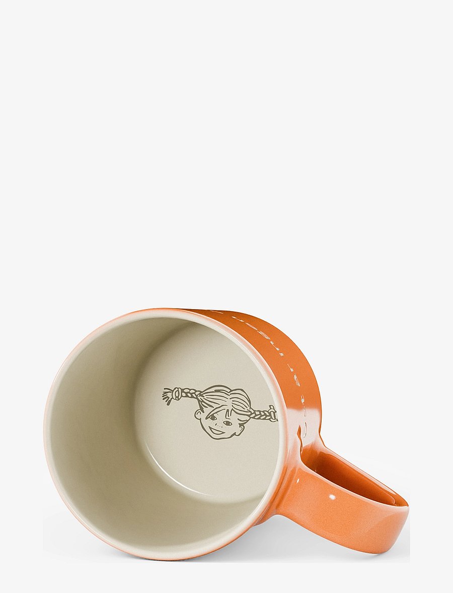 Design House Stockholm - Astrid Lindgren mug - kaffetassen - orange - 3