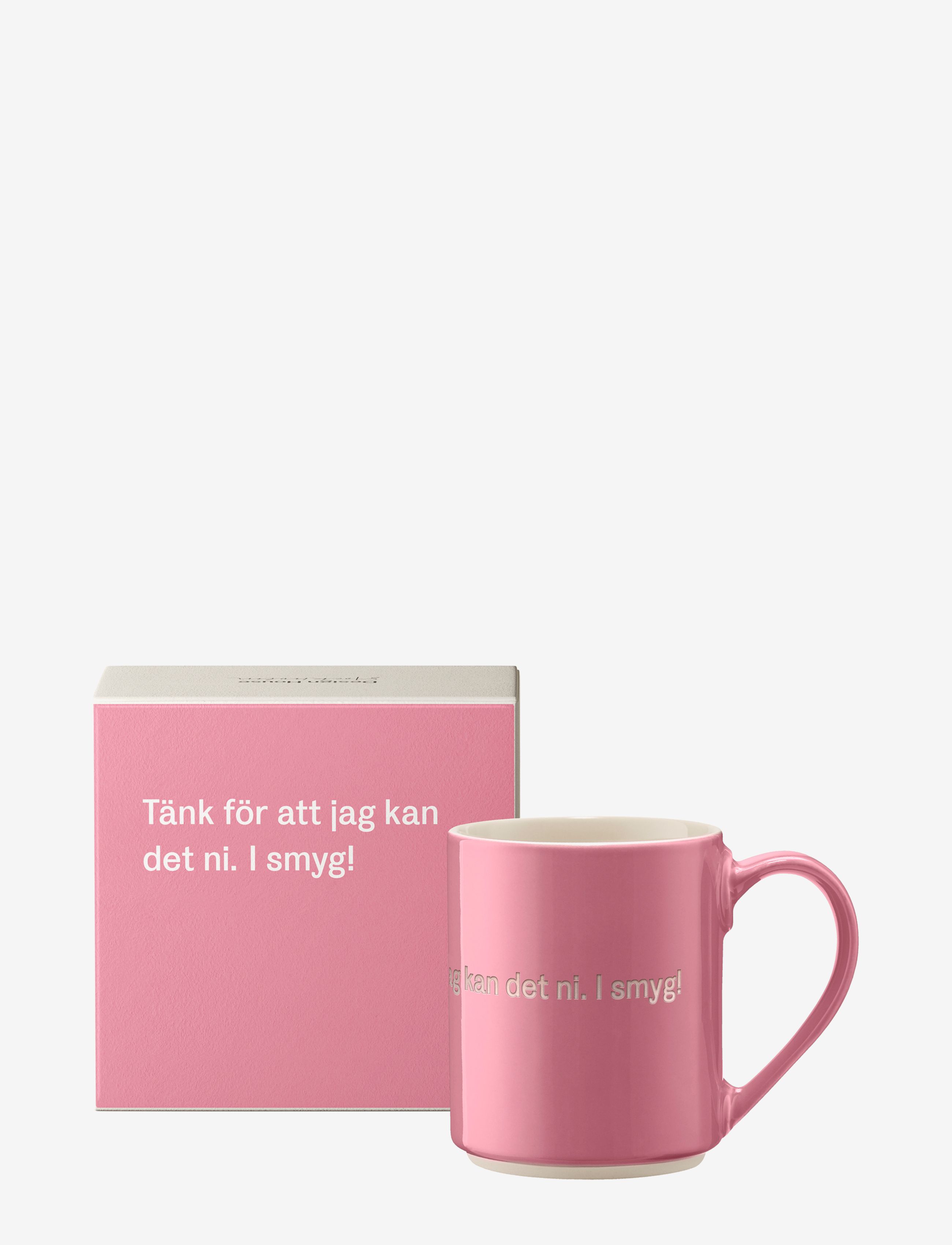 Design House Stockholm Astrid Lindgren Mug, Coffee Kop, Pink, Str: 35 CL