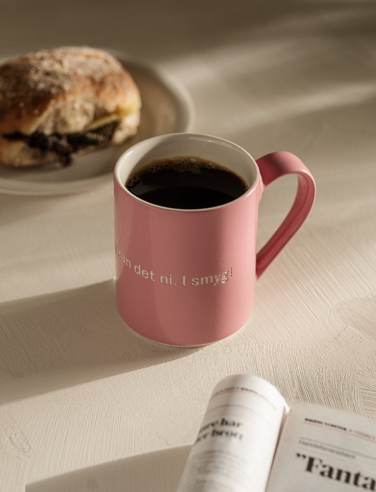 Design House Stockholm Astrid Lindgren Mug, 35 CL, Cups & Mugs, Rosa - Coffee Cups, Homeware