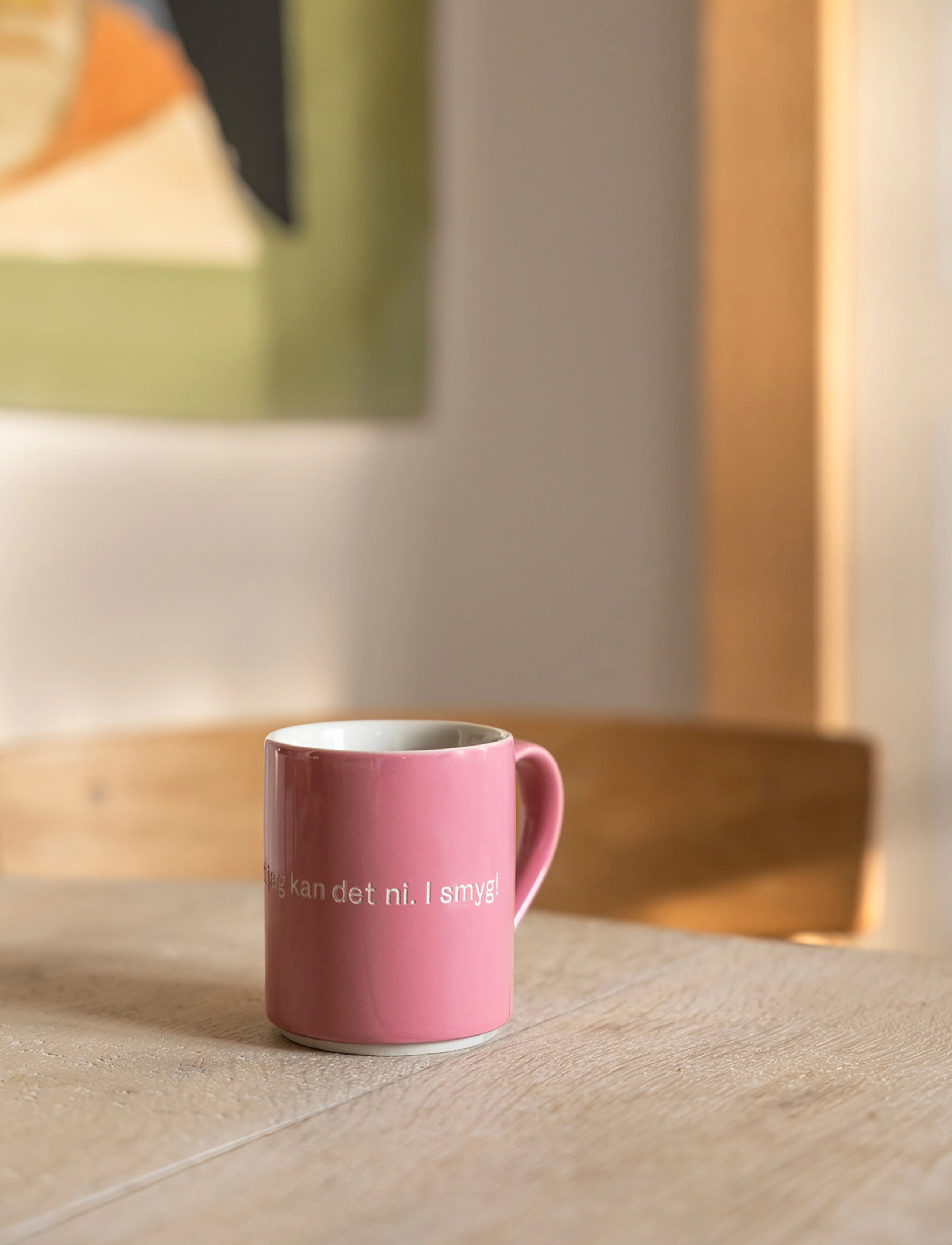 Design House Stockholm - Astrid Lindgren mug - kaffekopper - pink - 4