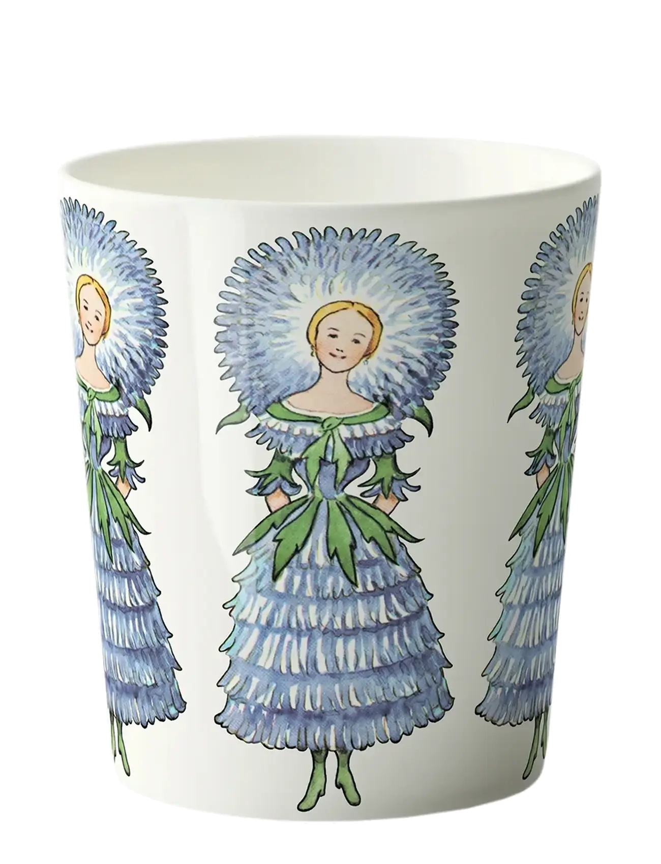 Design House Stockholm Mrs Aster Mug, Coffee Kop, Hvid, Str: 28 CL