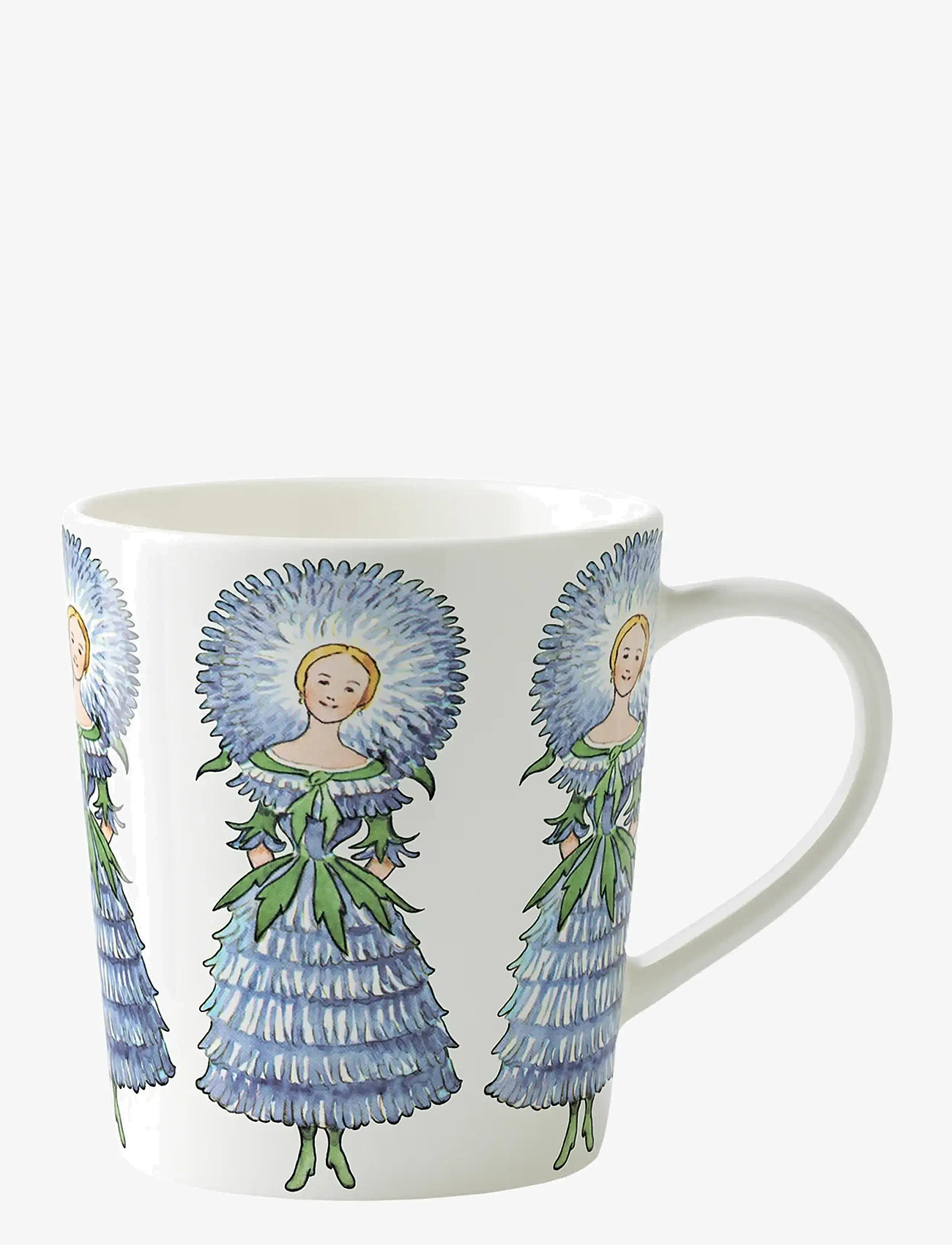 Design House Stockholm - Mrs Aster Mug with handle - kohvitassid - multi - 1