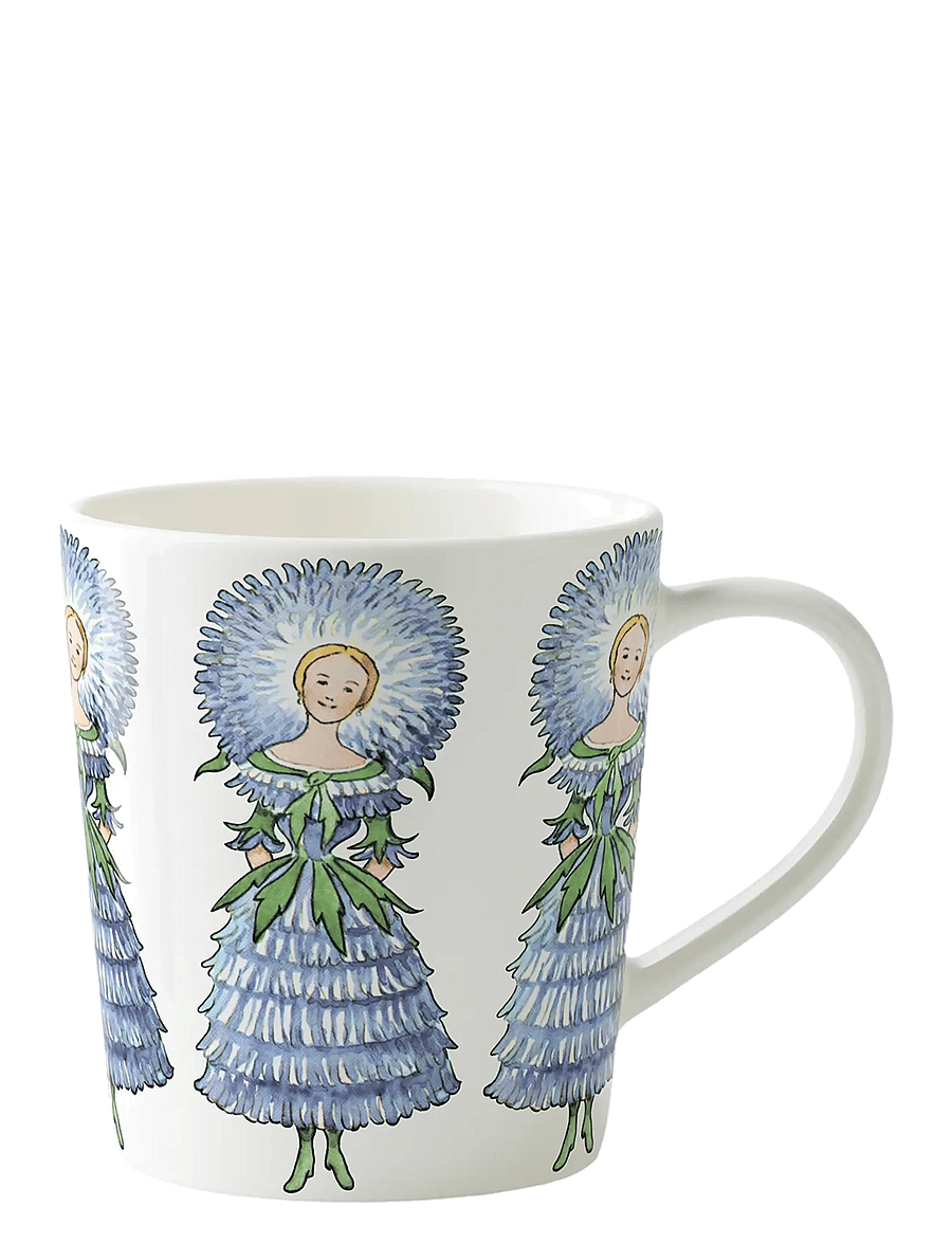 Design House Stockholm - Mrs Aster Mug with handle - kavos puodeliai - multi - 1