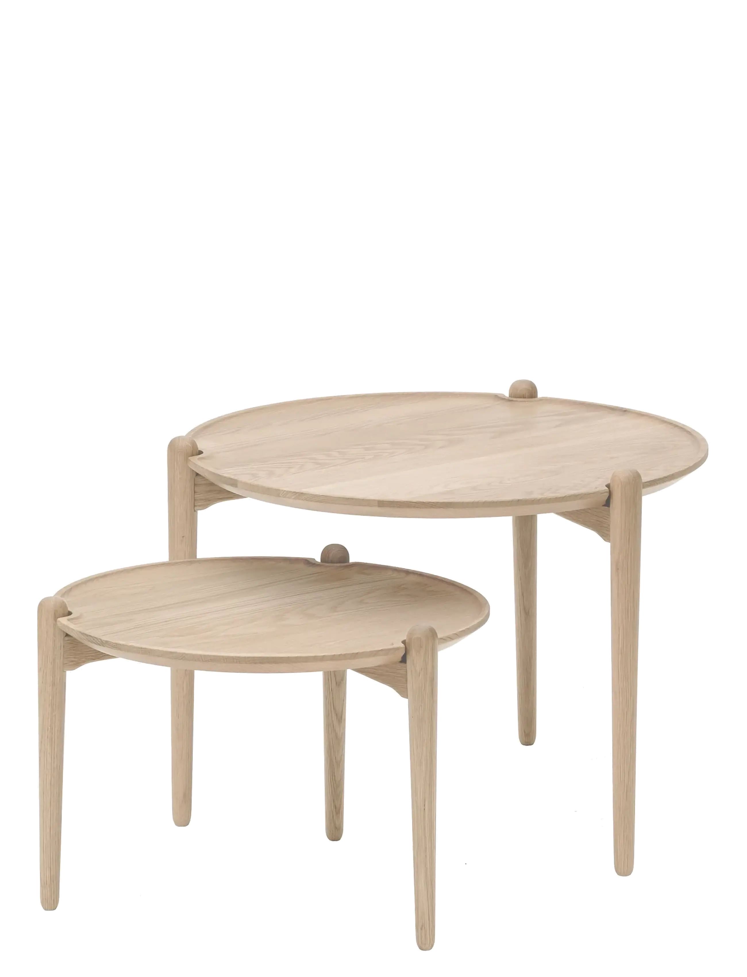 Design House Stockholm - Aria Table High - sānu galdiņi un mazie galdiņi - light oak - 2