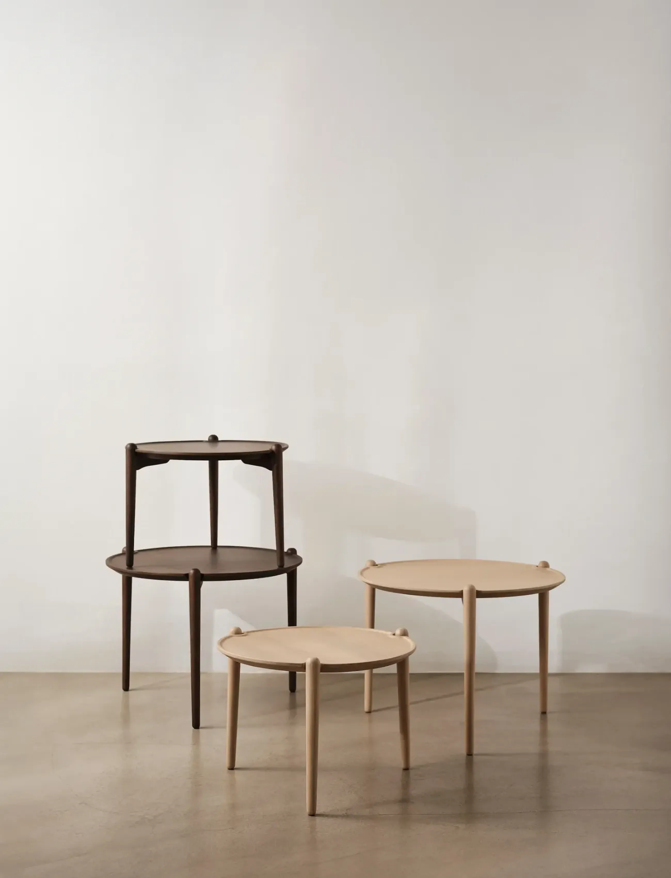 Design House Stockholm Aria Table High, One Size, Tables, Braun - Side Tables & Small Homeware
