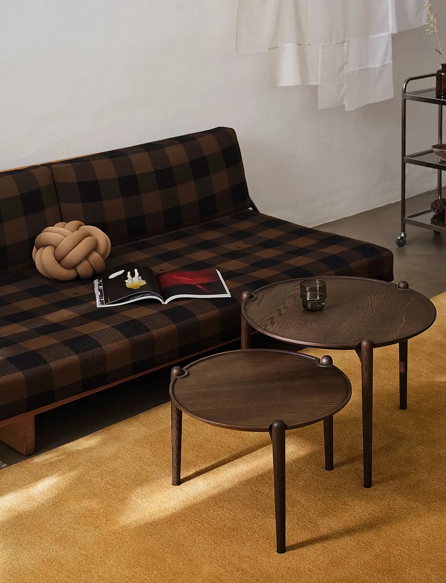 Design House Stockholm - Aria Table High - beistelltische & kleine tische - dark oak - 3