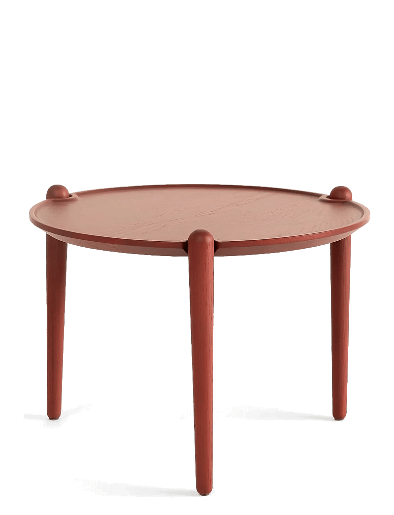Design House Stockholm - Aria Table Low - küljelauad ja väikesed lauad - red - 1
