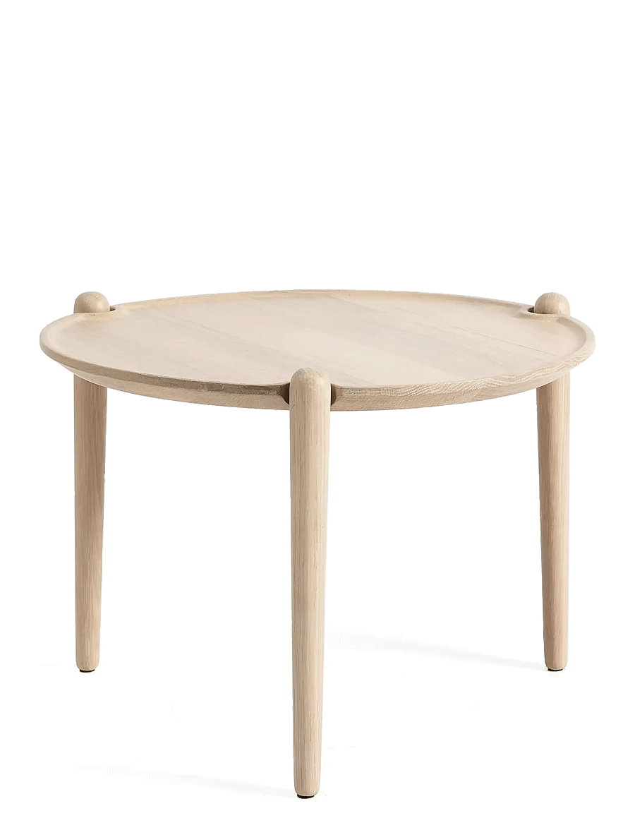 Design House Stockholm - Aria Table Low - beistelltische & kleine tische - light oak - 1