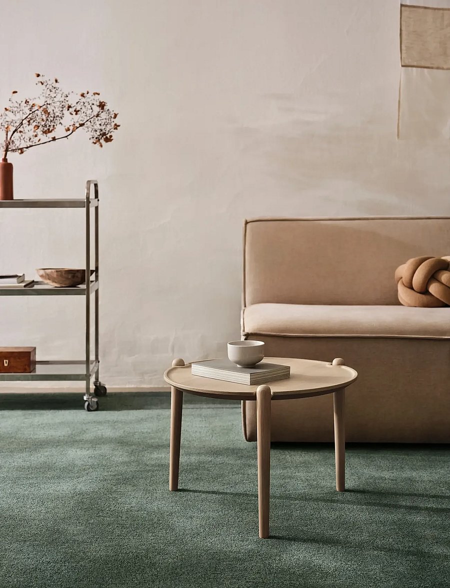 Design House Stockholm - Aria Table Low - beistelltische & kleine tische - light oak - 3